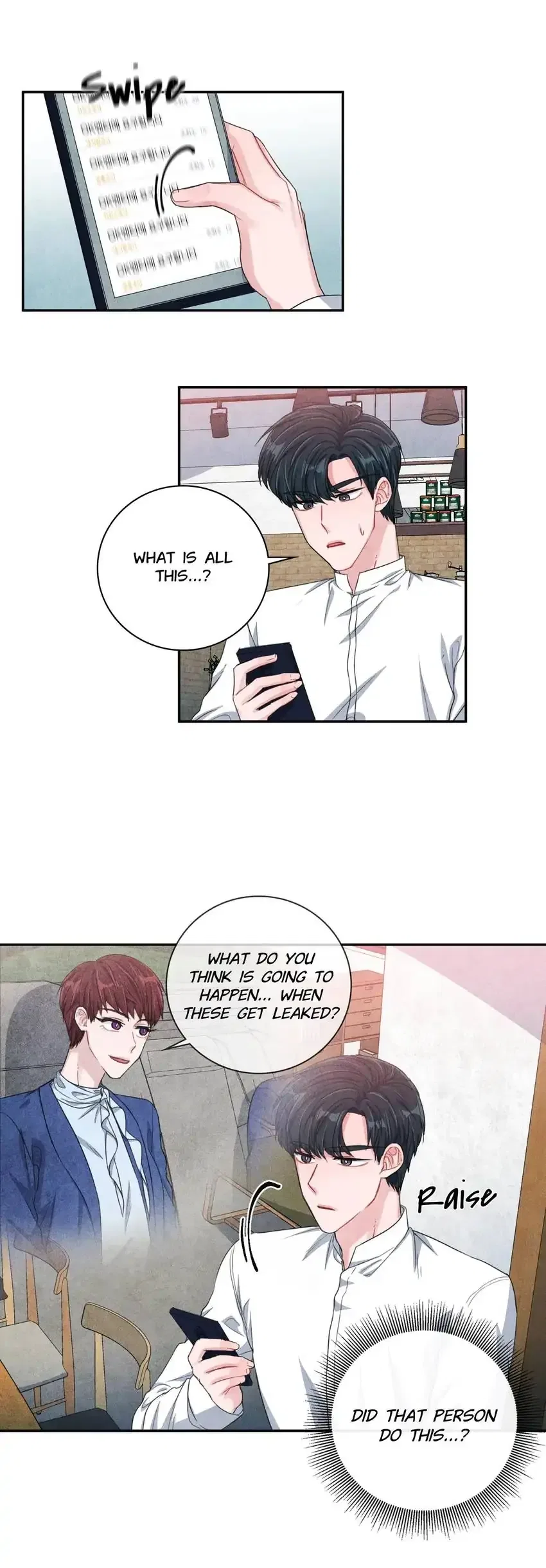 Backstage Kiss Scene Chapter 36 – Page 3