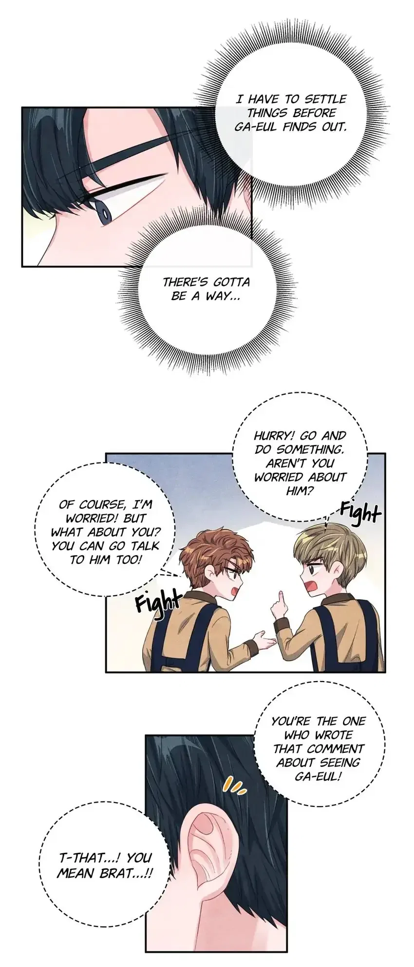 Backstage Kiss Scene Chapter 36 – Page 14