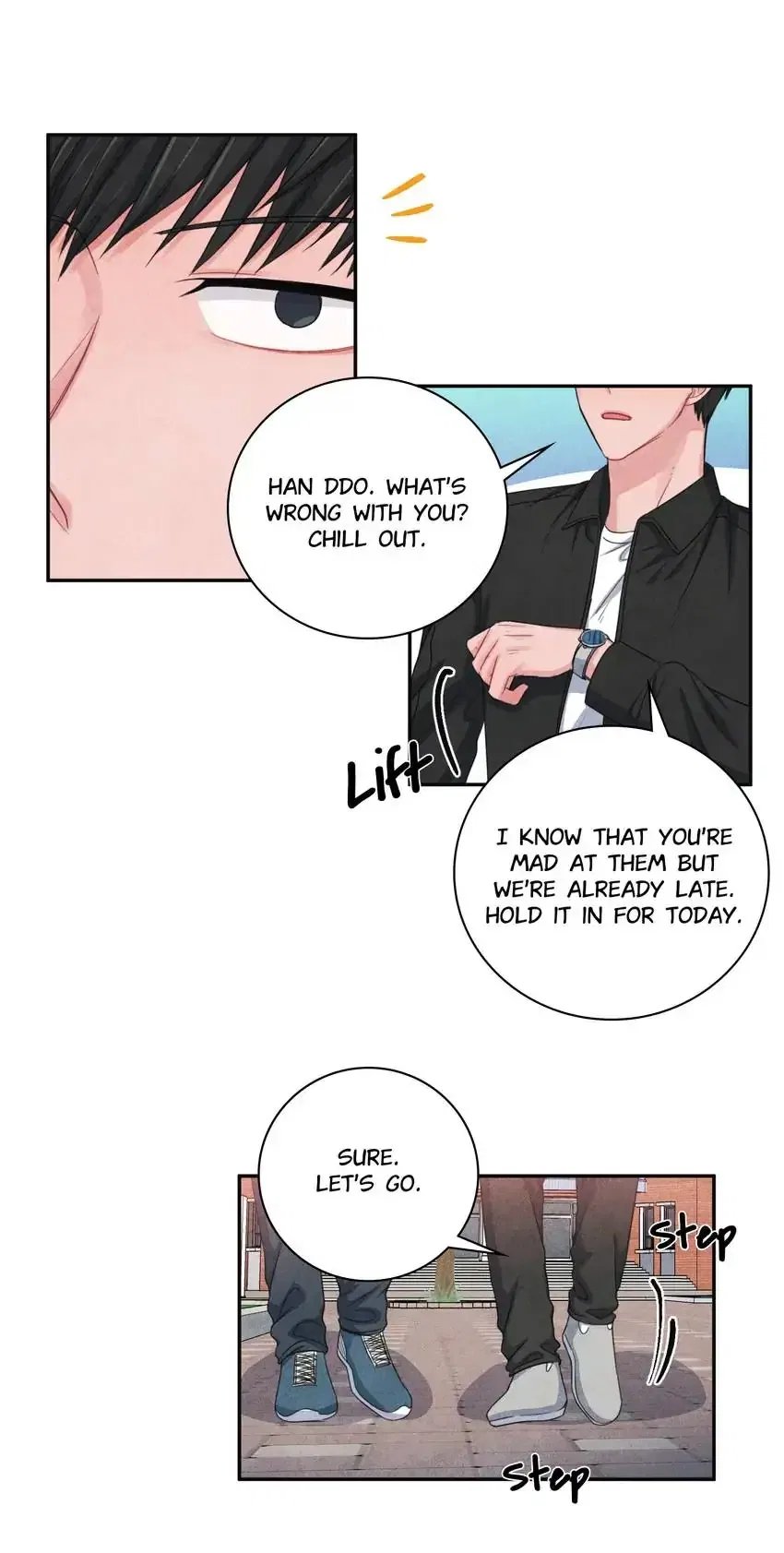 Backstage Kiss Scene Chapter 36 – Page 20