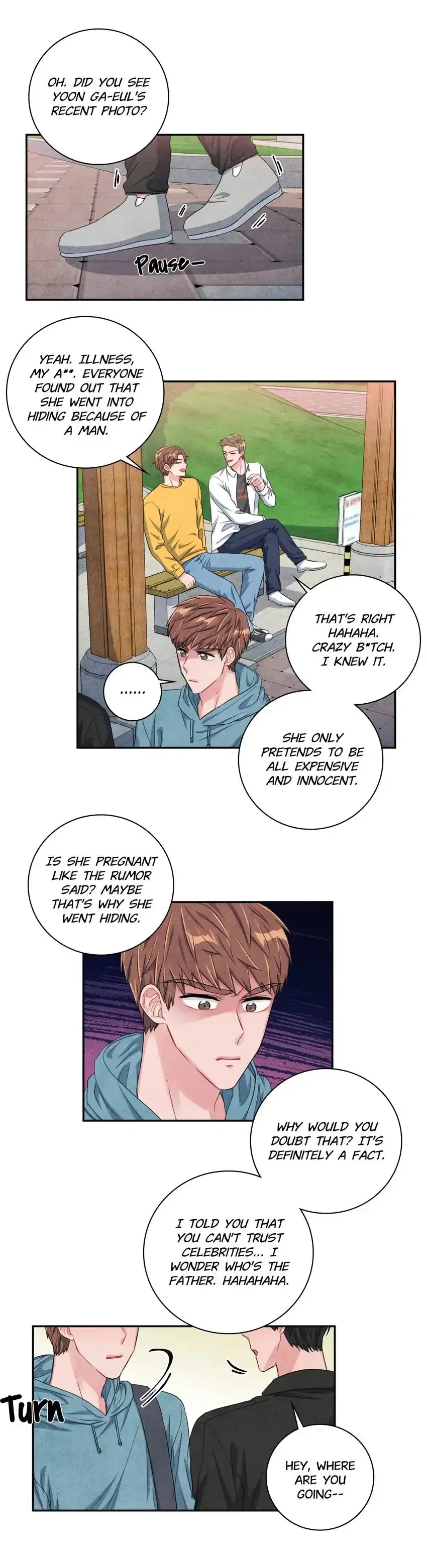 Backstage Kiss Scene Chapter 36 – Page 21