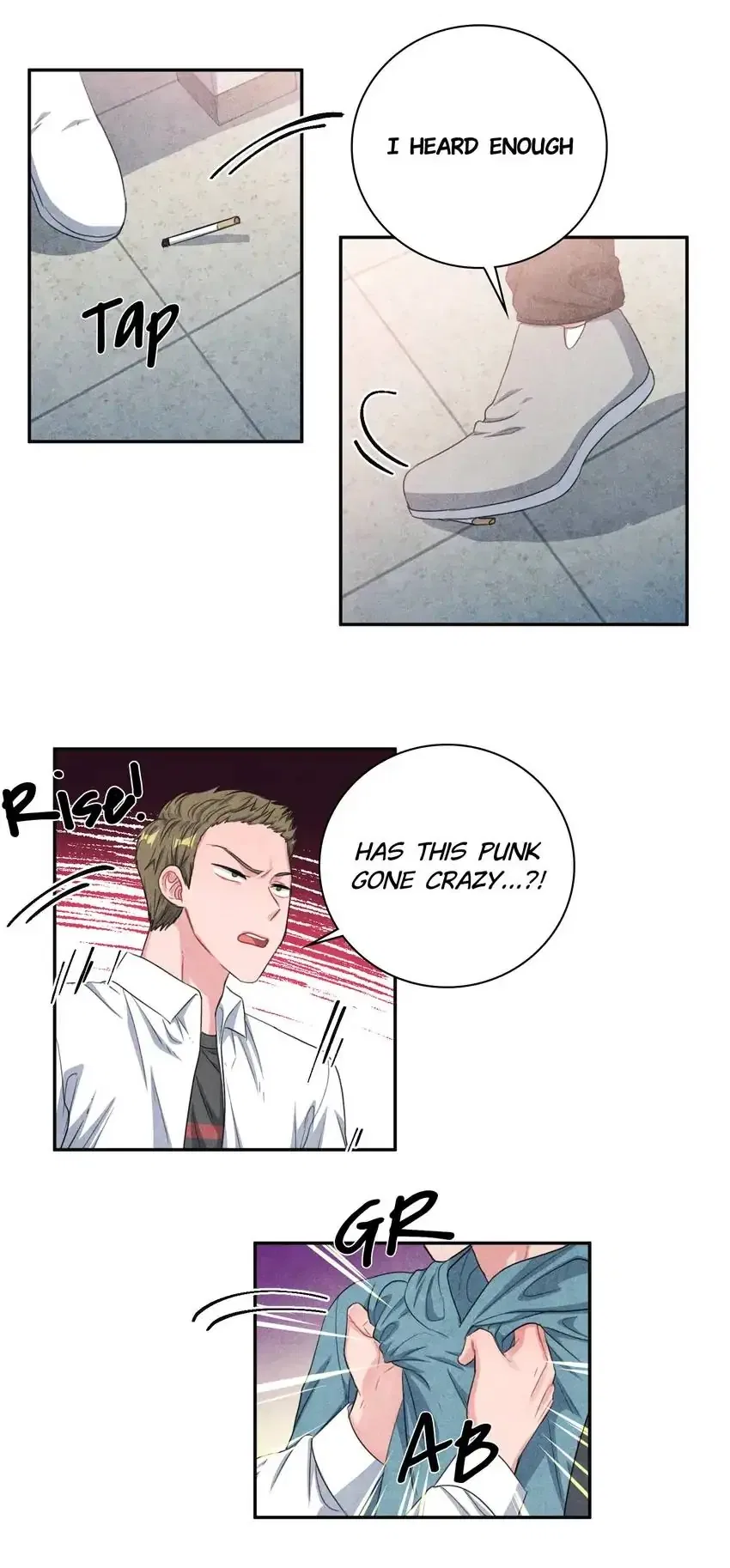 Backstage Kiss Scene Chapter 36 – Page 23