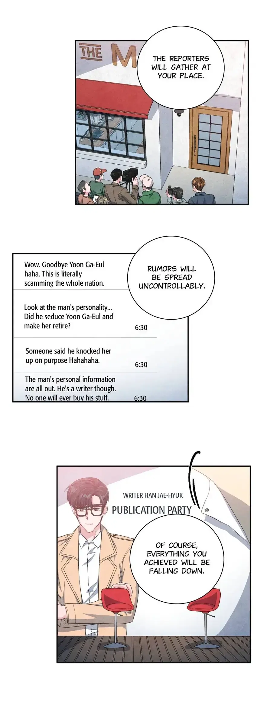 Backstage Kiss Scene Chapter 35 – Page 4