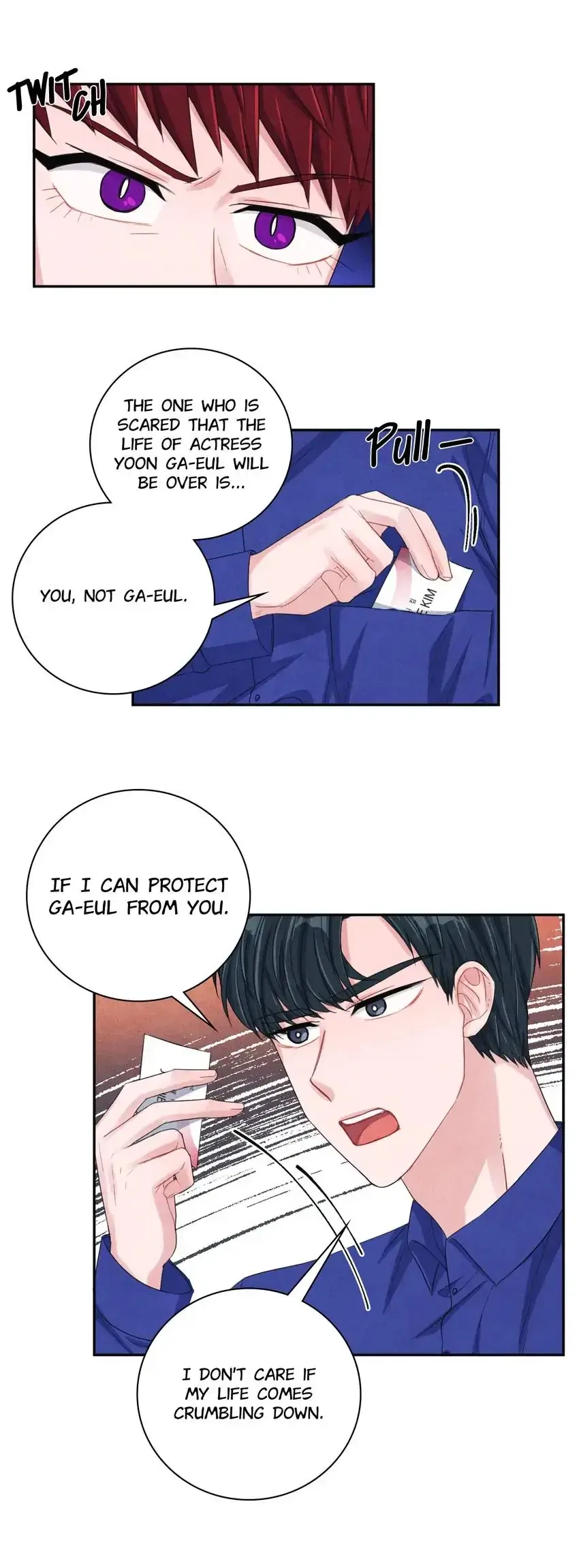 Backstage Kiss Scene Chapter 35 – Page 8
