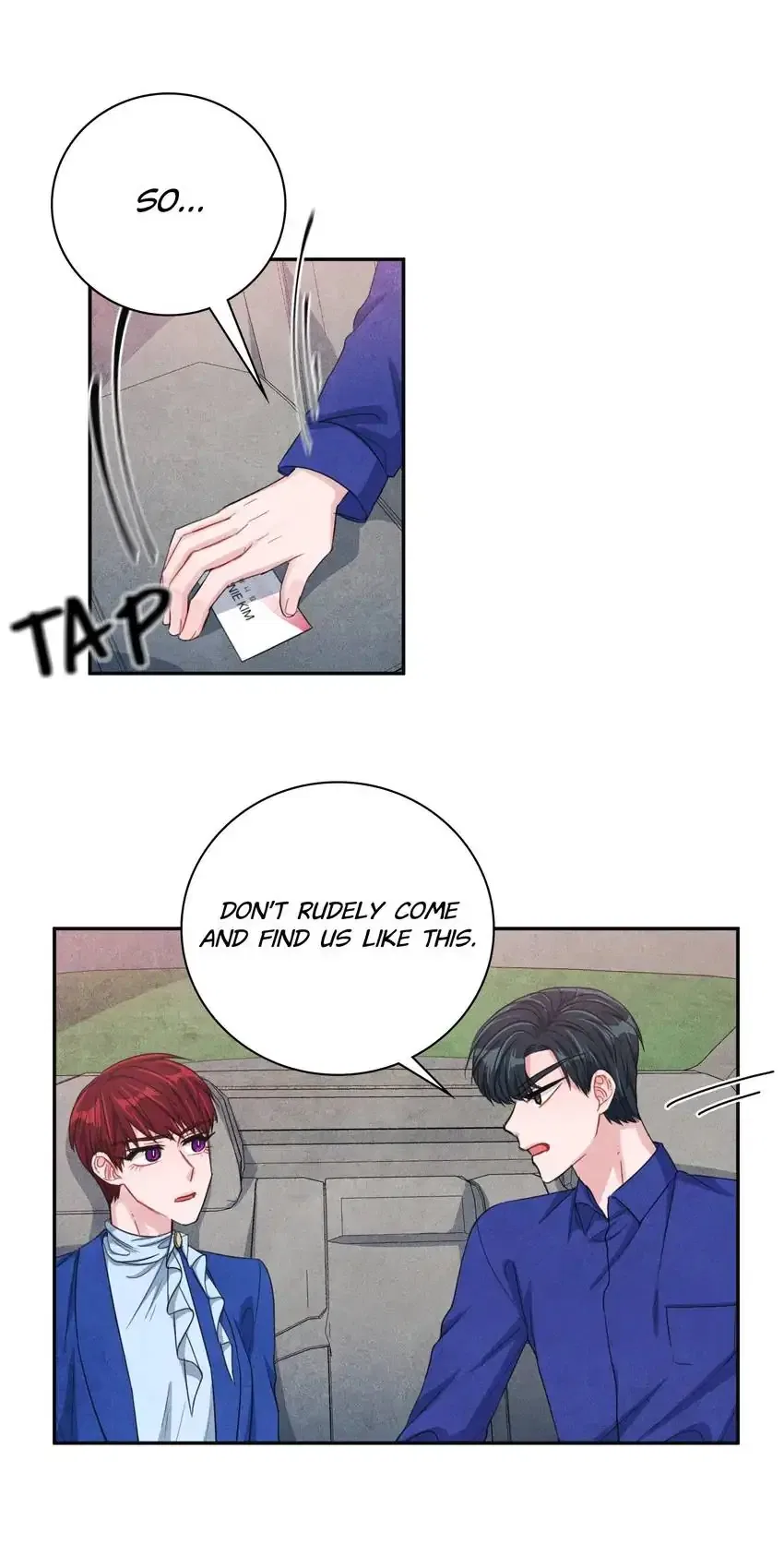 Backstage Kiss Scene Chapter 35 – Page 9