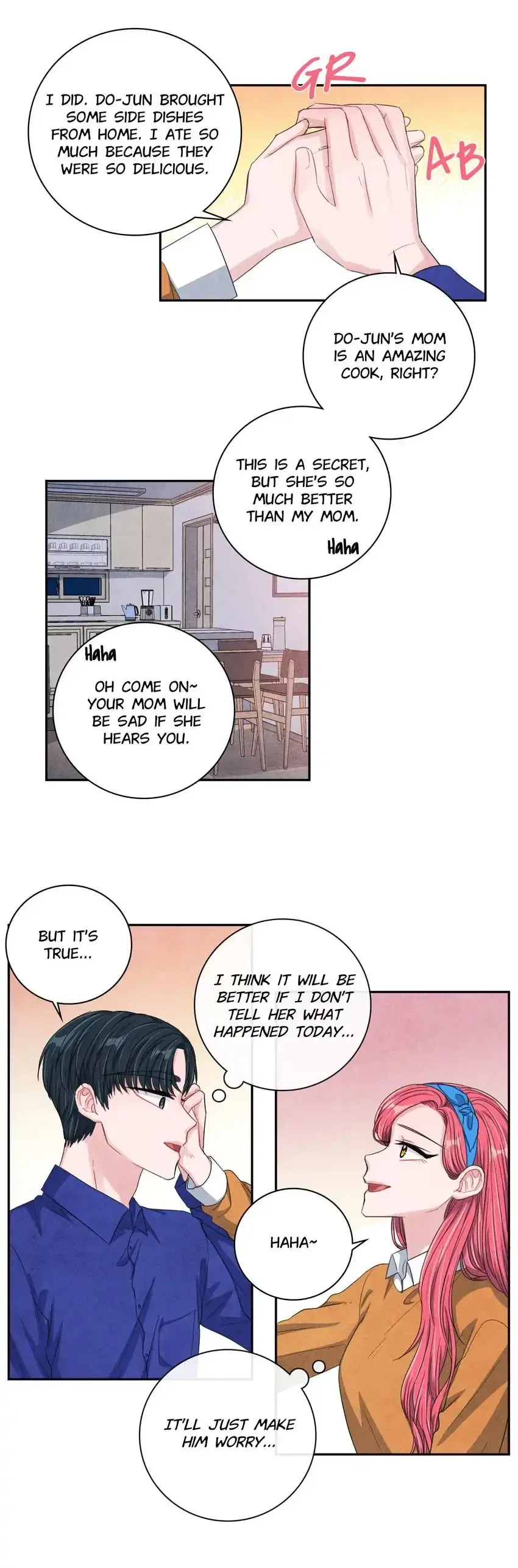 Backstage Kiss Scene Chapter 35 – Page 17