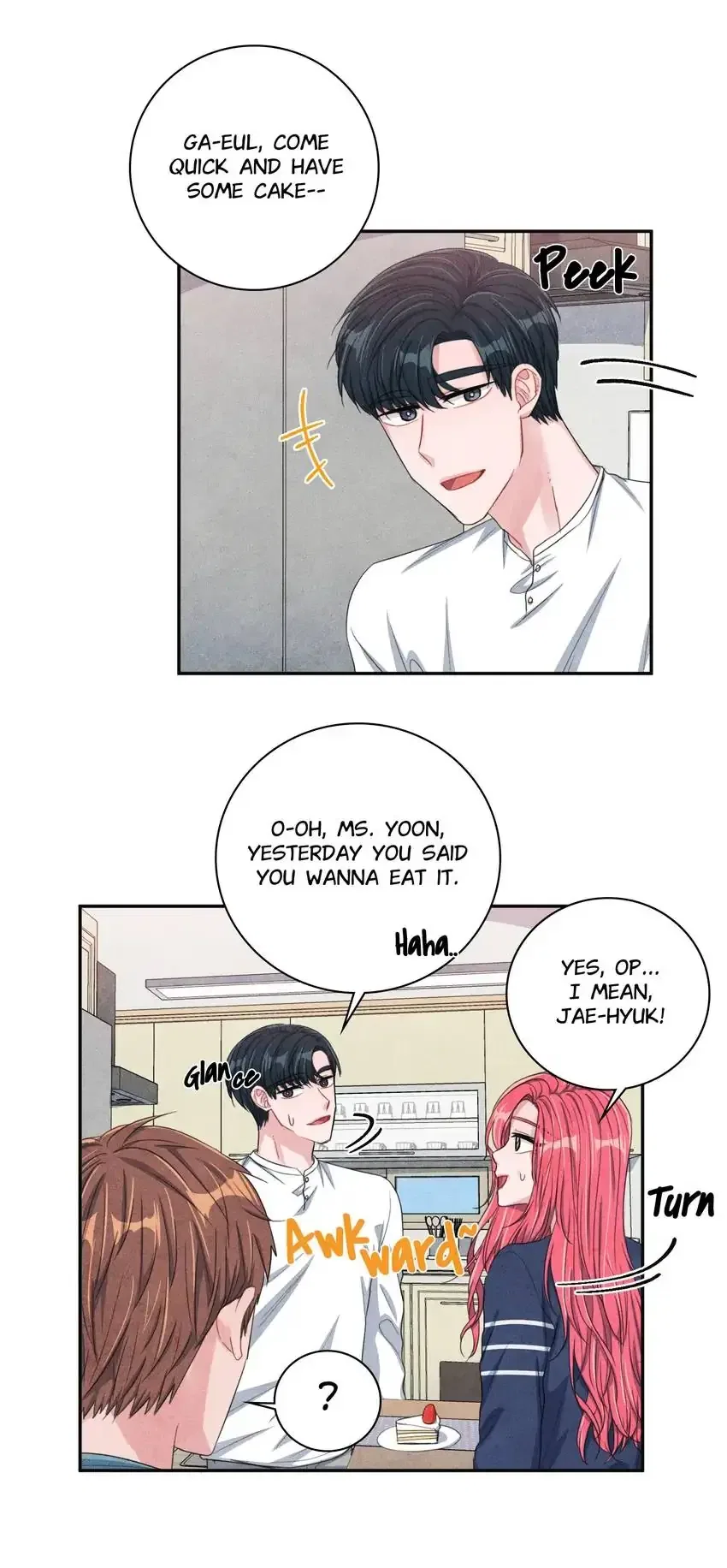 Backstage Kiss Scene Chapter 35 – Page 25