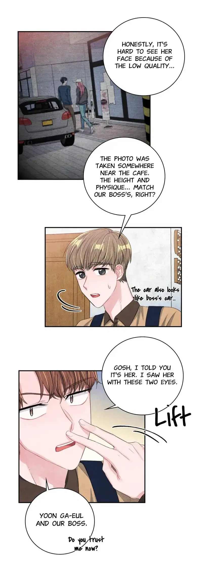 Backstage Kiss Scene Chapter 35 – Page 29
