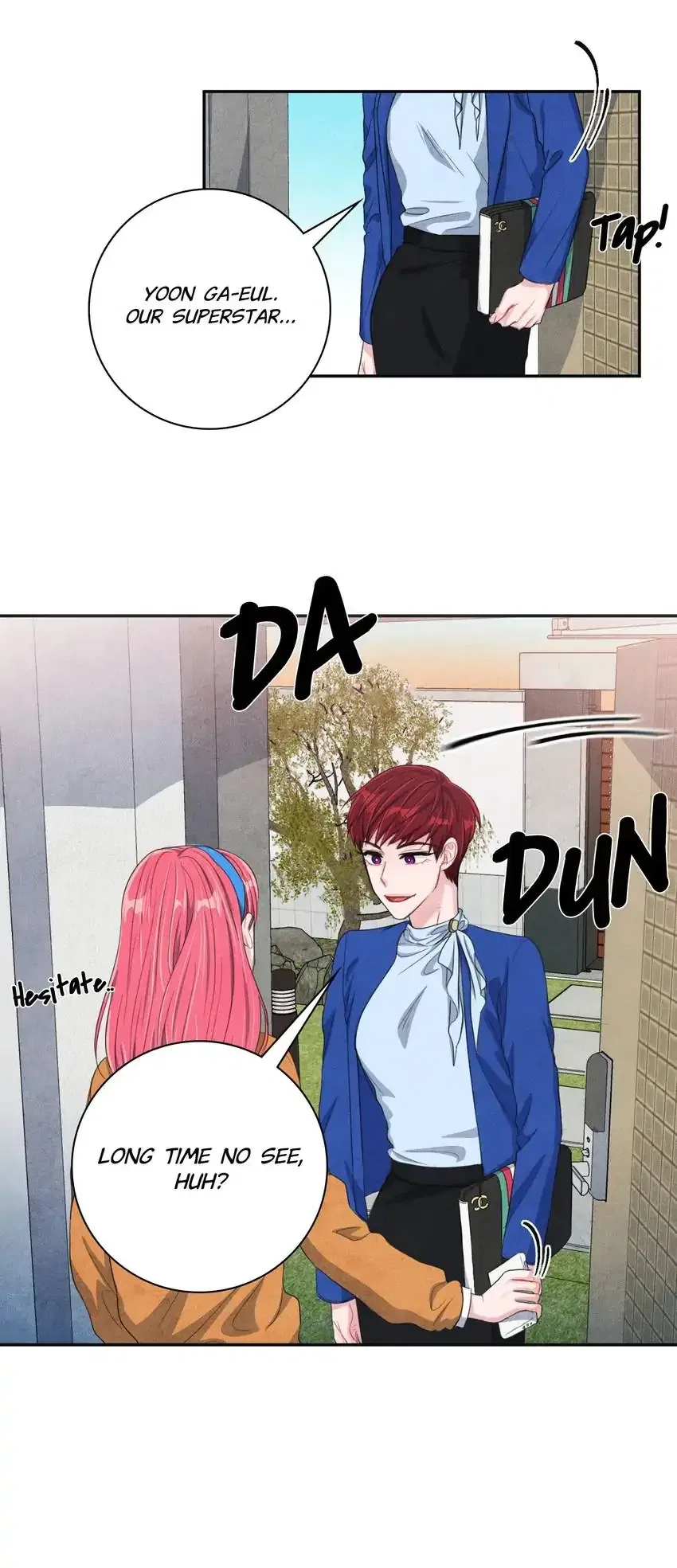 Backstage Kiss Scene Chapter 34 – Page 9