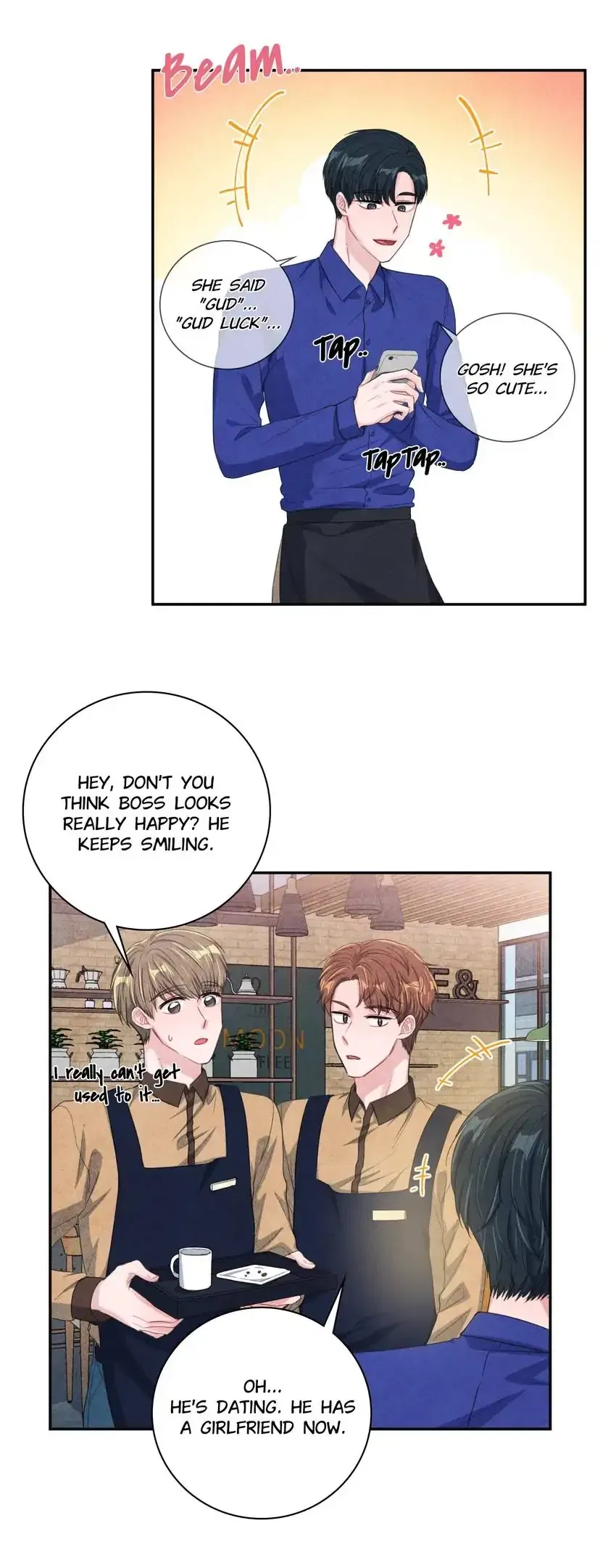 Backstage Kiss Scene Chapter 33 – Page 11