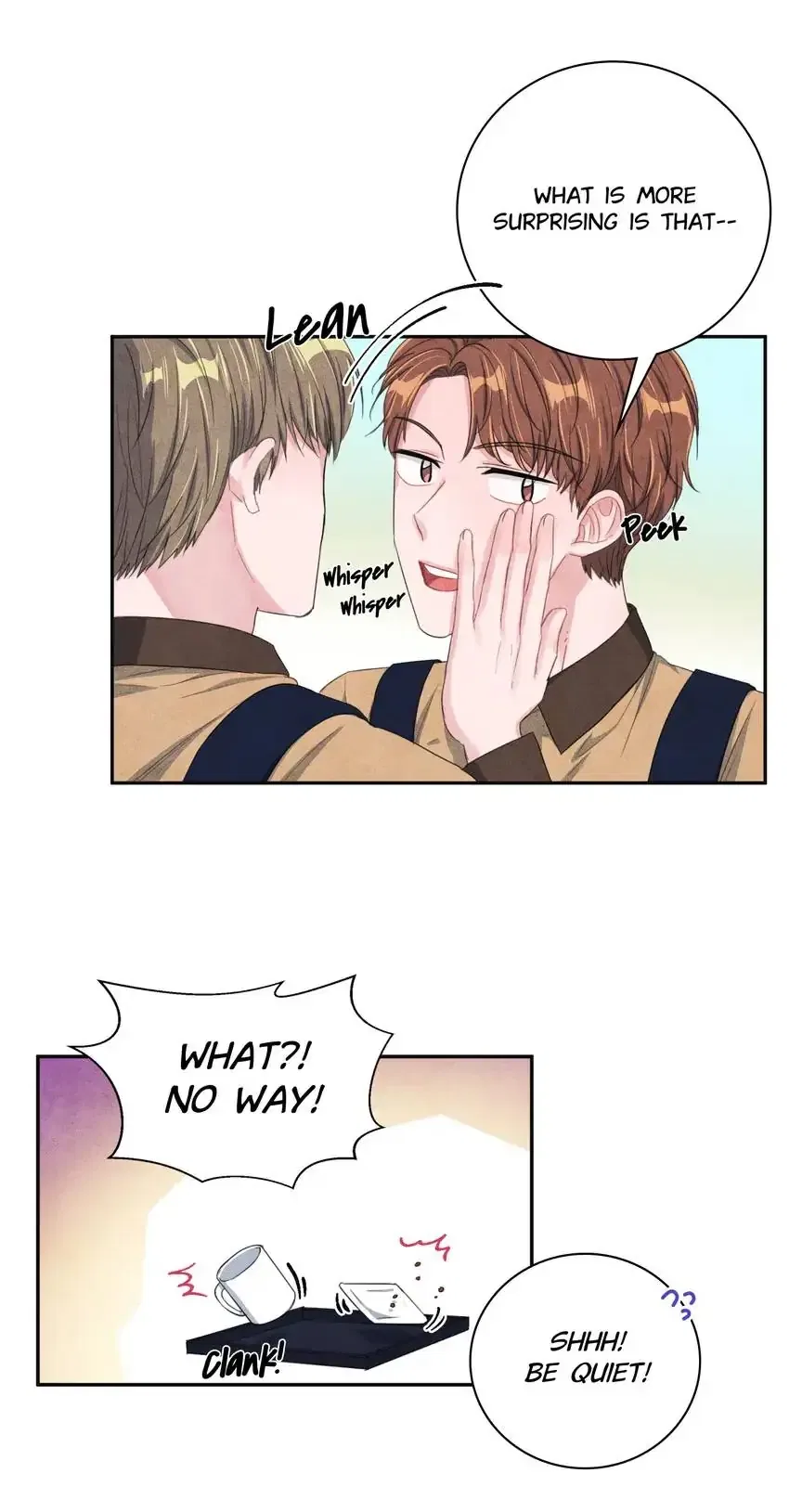 Backstage Kiss Scene Chapter 33 – Page 13