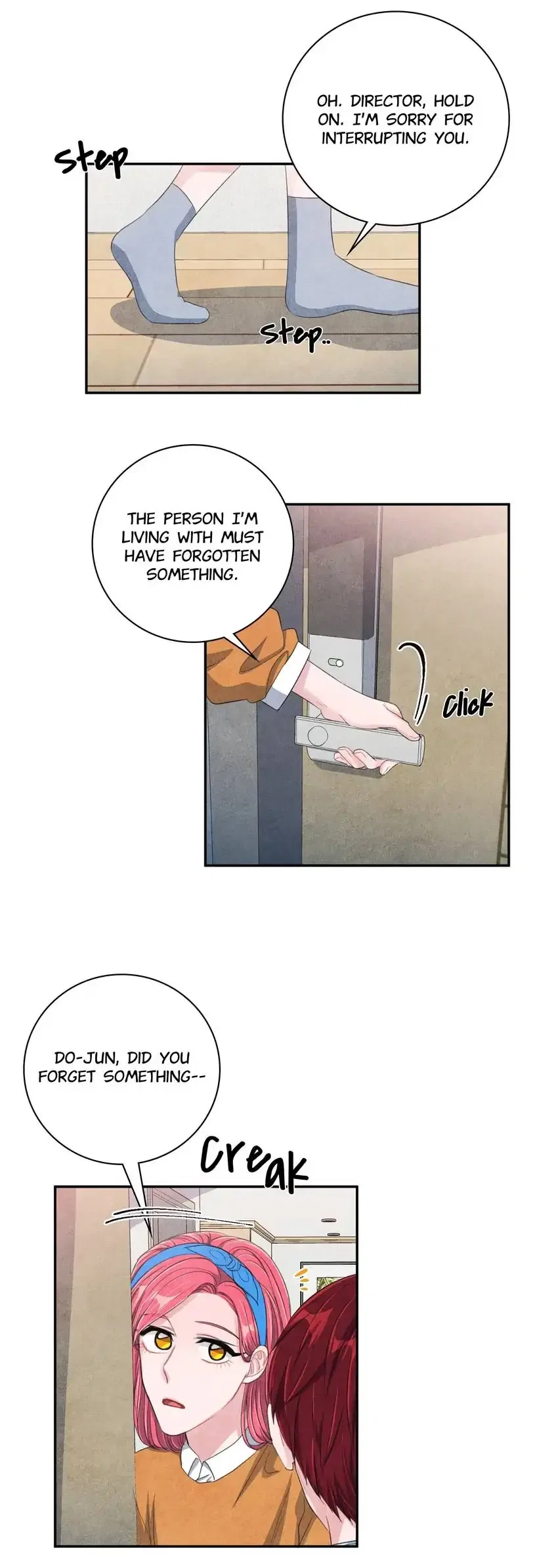 Backstage Kiss Scene Chapter 33 – Page 32