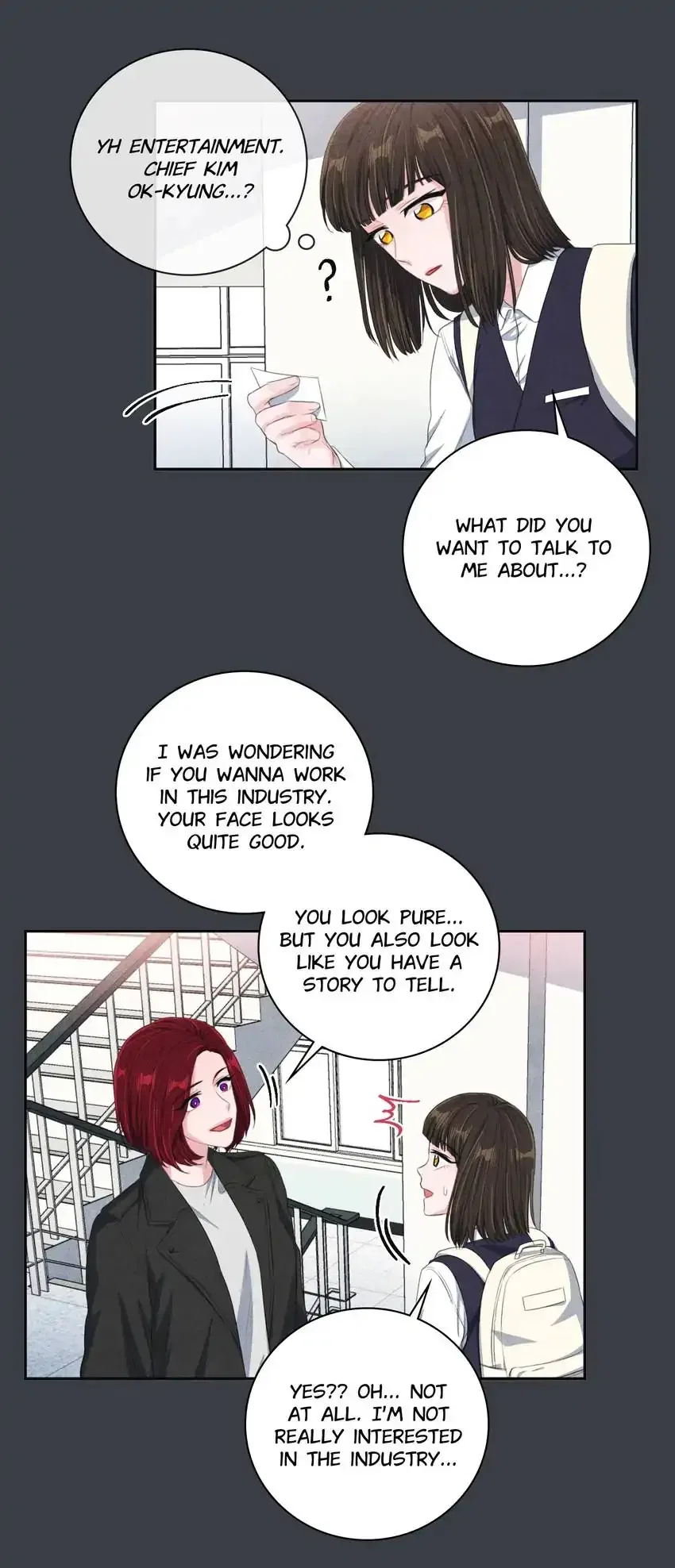 Backstage Kiss Scene Chapter 32 – Page 3