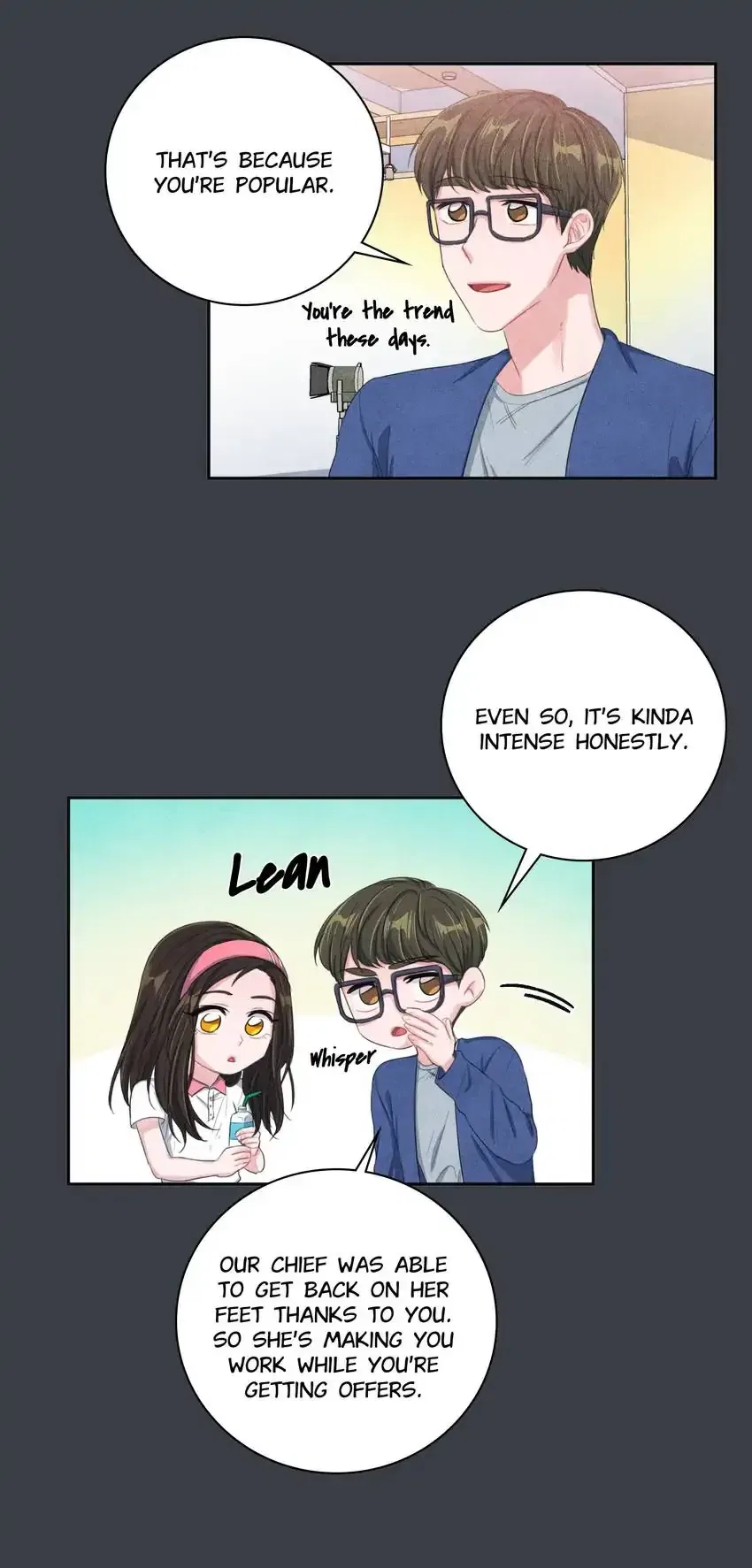 Backstage Kiss Scene Chapter 32 – Page 9