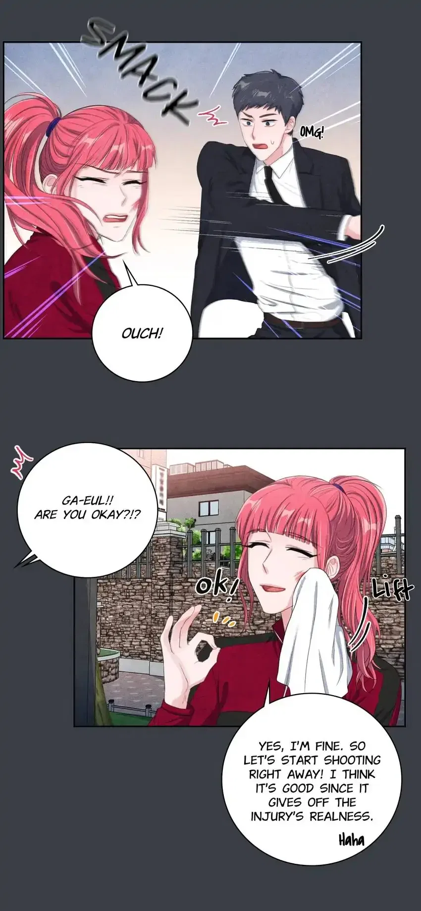 Backstage Kiss Scene Chapter 32 – Page 13