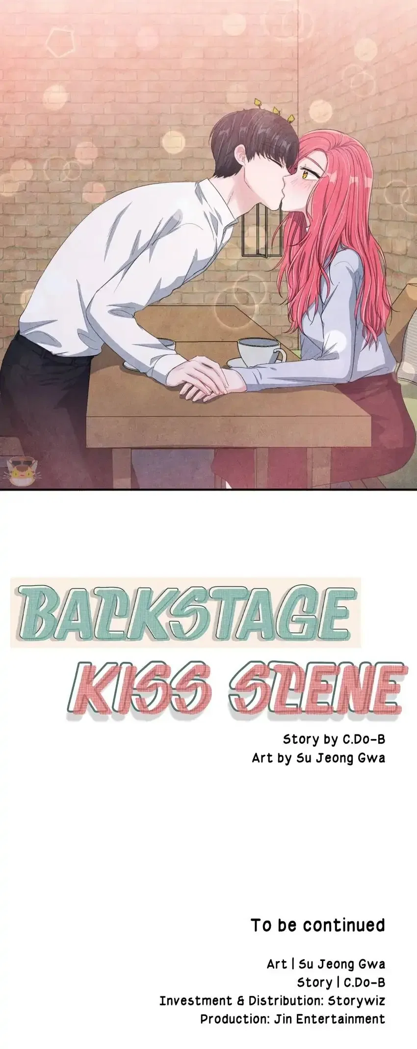 Backstage Kiss Scene Chapter 32 – Page 32