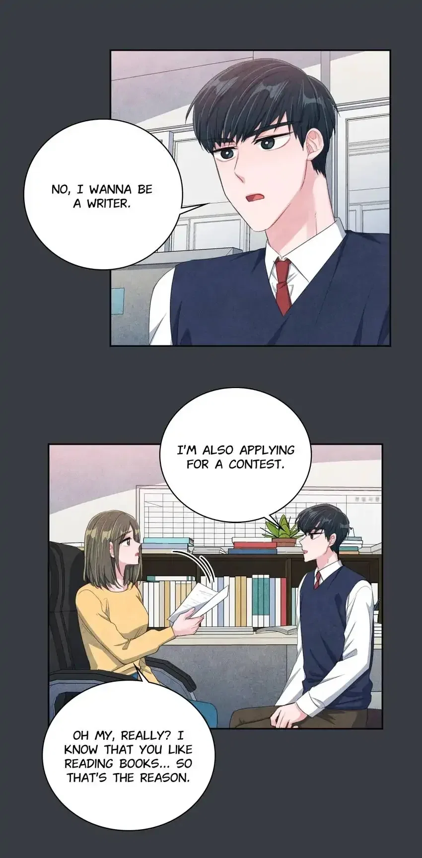 Backstage Kiss Scene Chapter 31 – Page 21