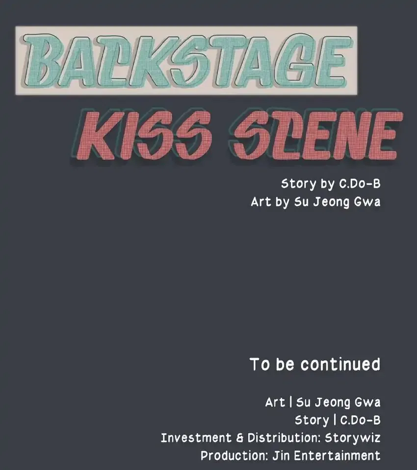 Backstage Kiss Scene Chapter 31 – Page 32