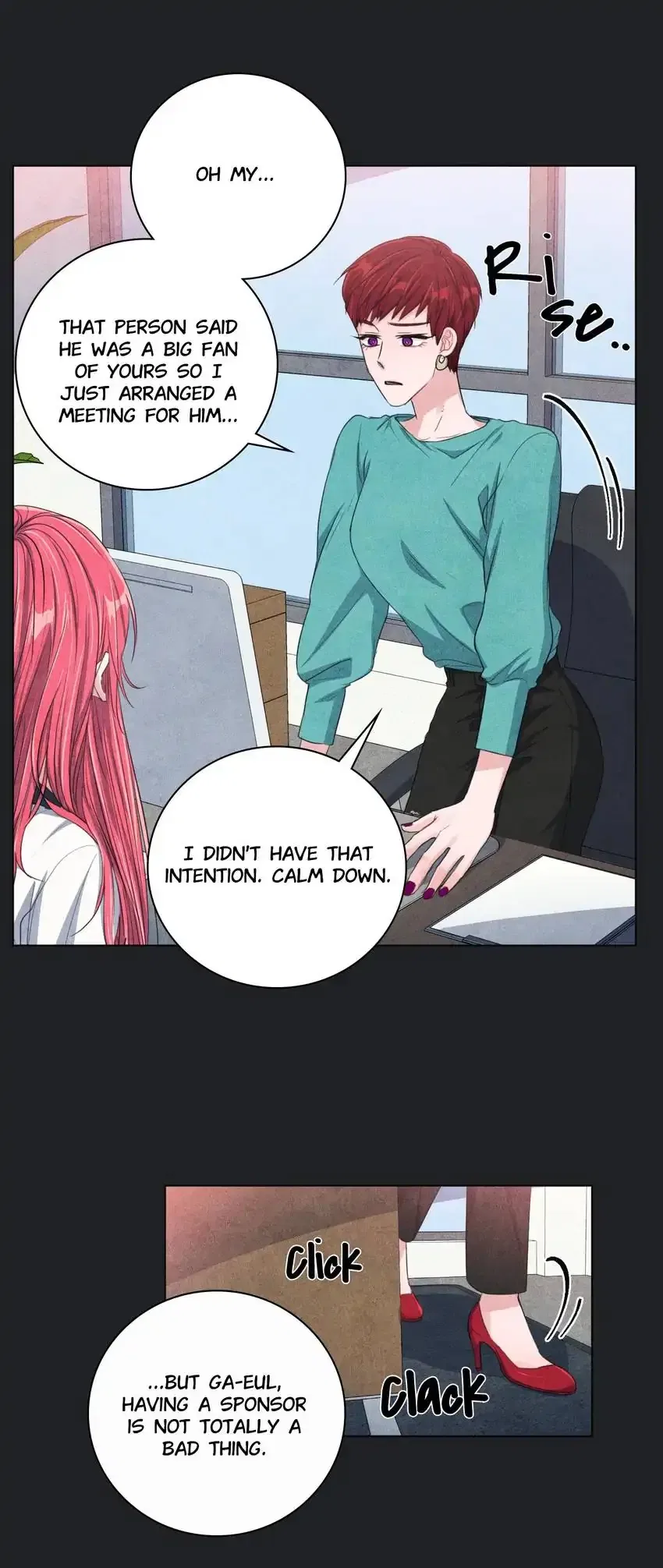 Backstage Kiss Scene Chapter 30 – Page 26