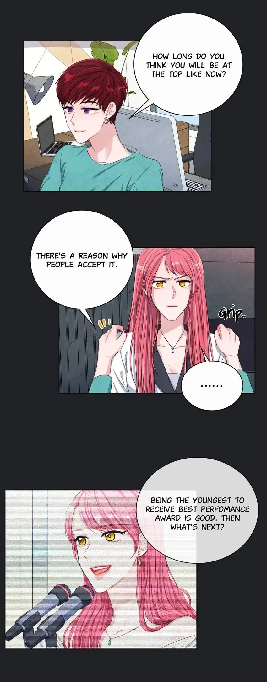 Backstage Kiss Scene Chapter 30 – Page 27