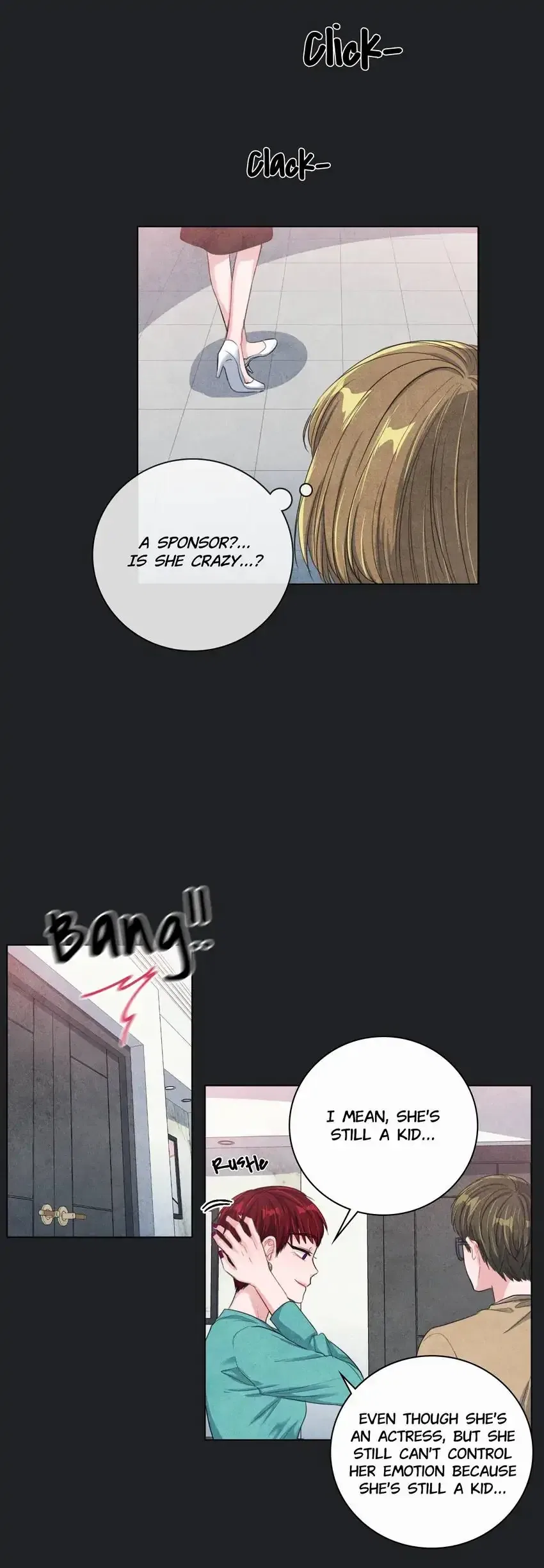 Backstage Kiss Scene Chapter 30 – Page 32