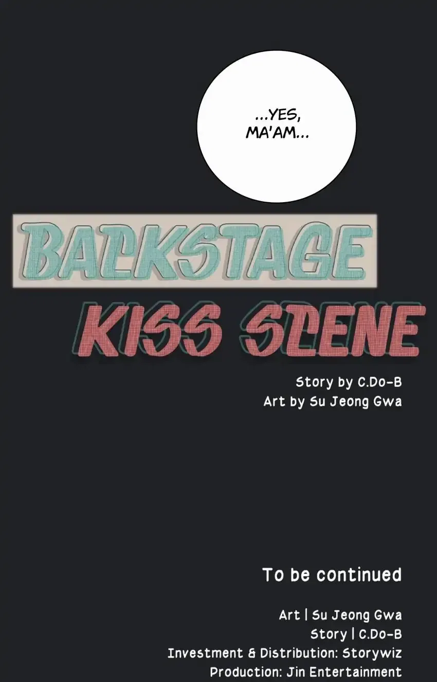 Backstage Kiss Scene Chapter 30 – Page 38
