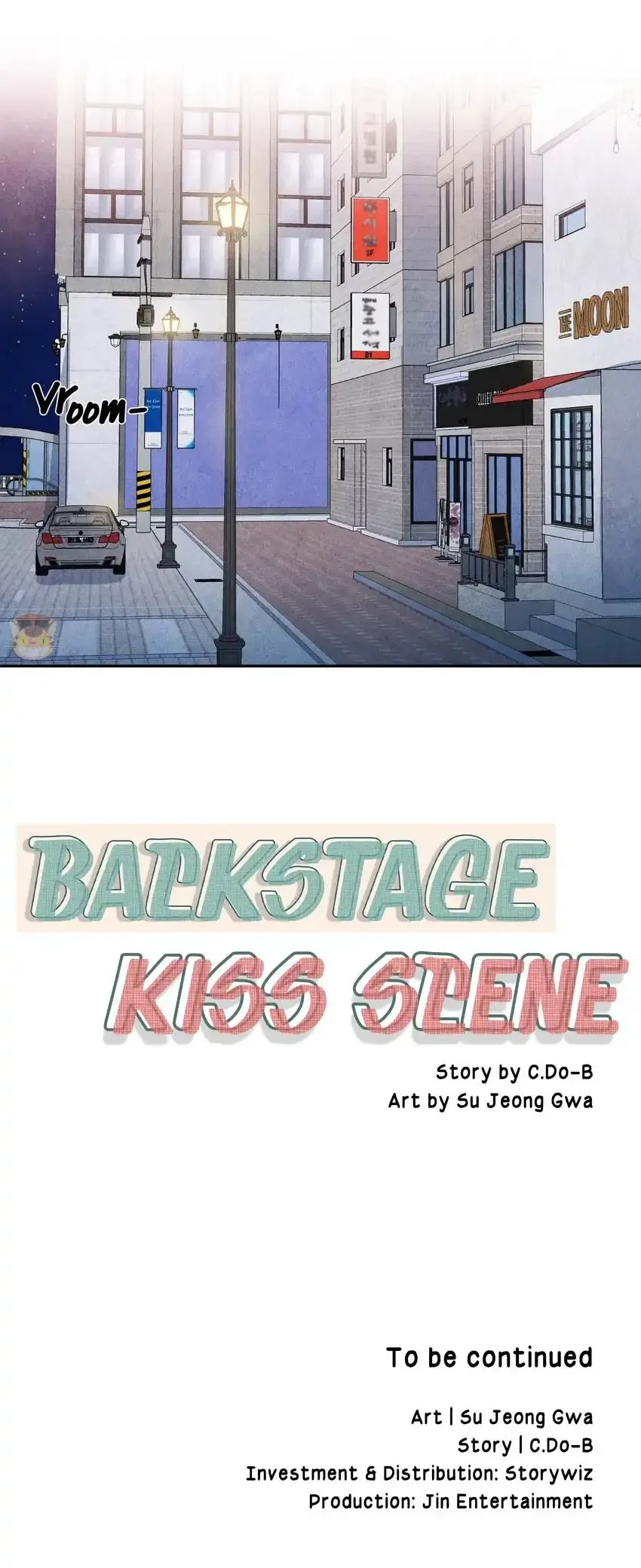 Backstage Kiss Scene Chapter 29 – Page 33