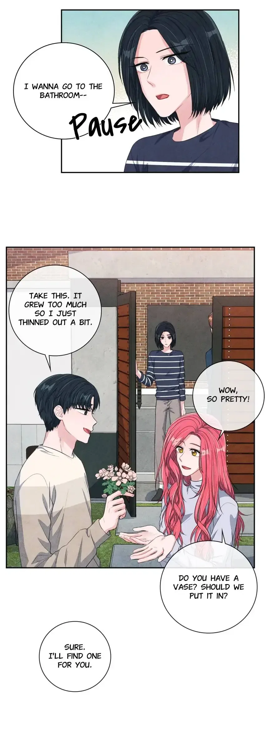 Backstage Kiss Scene Chapter 28 – Page 14