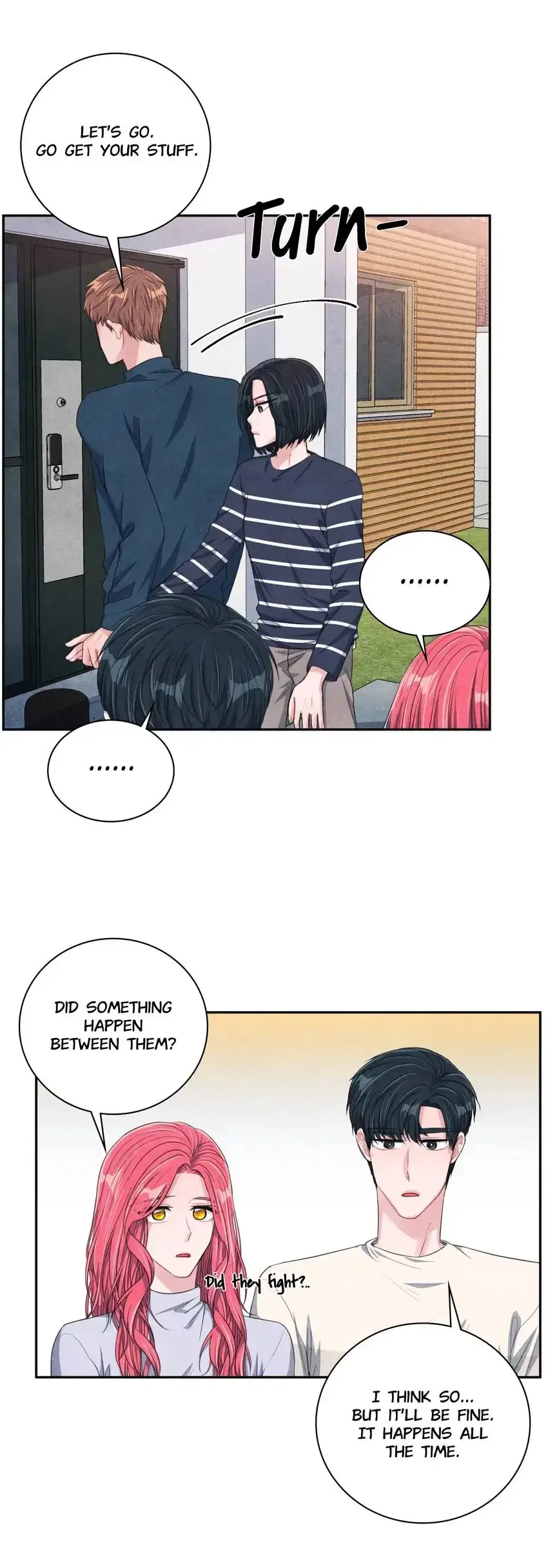 Backstage Kiss Scene Chapter 28 – Page 20