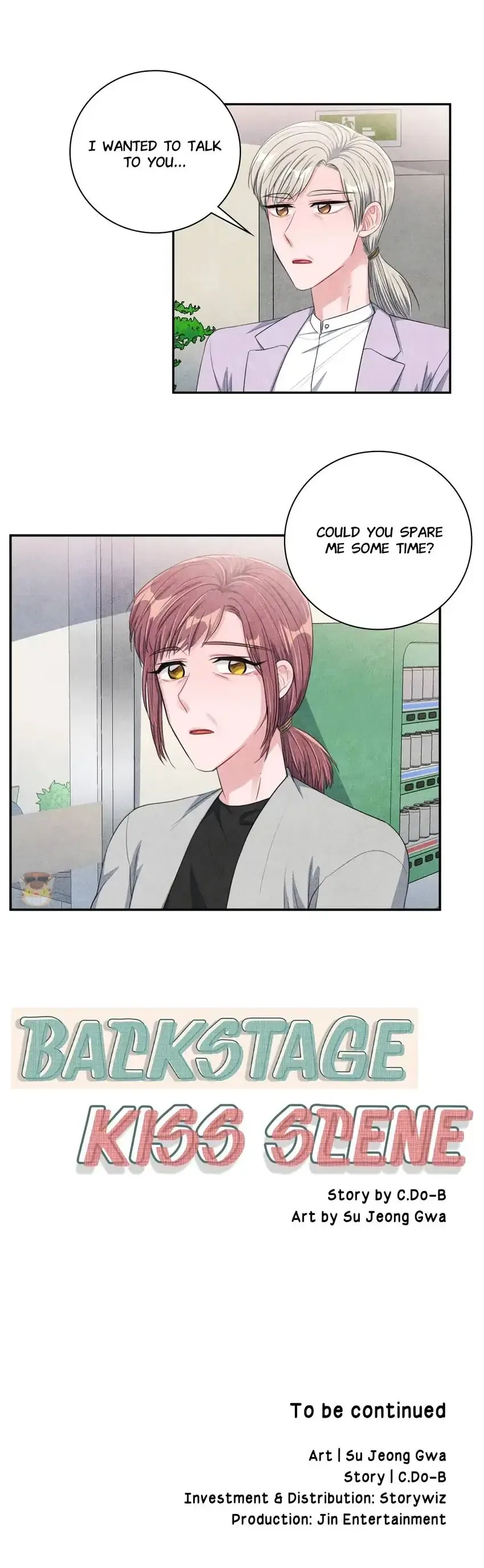 Backstage Kiss Scene Chapter 28 – Page 31