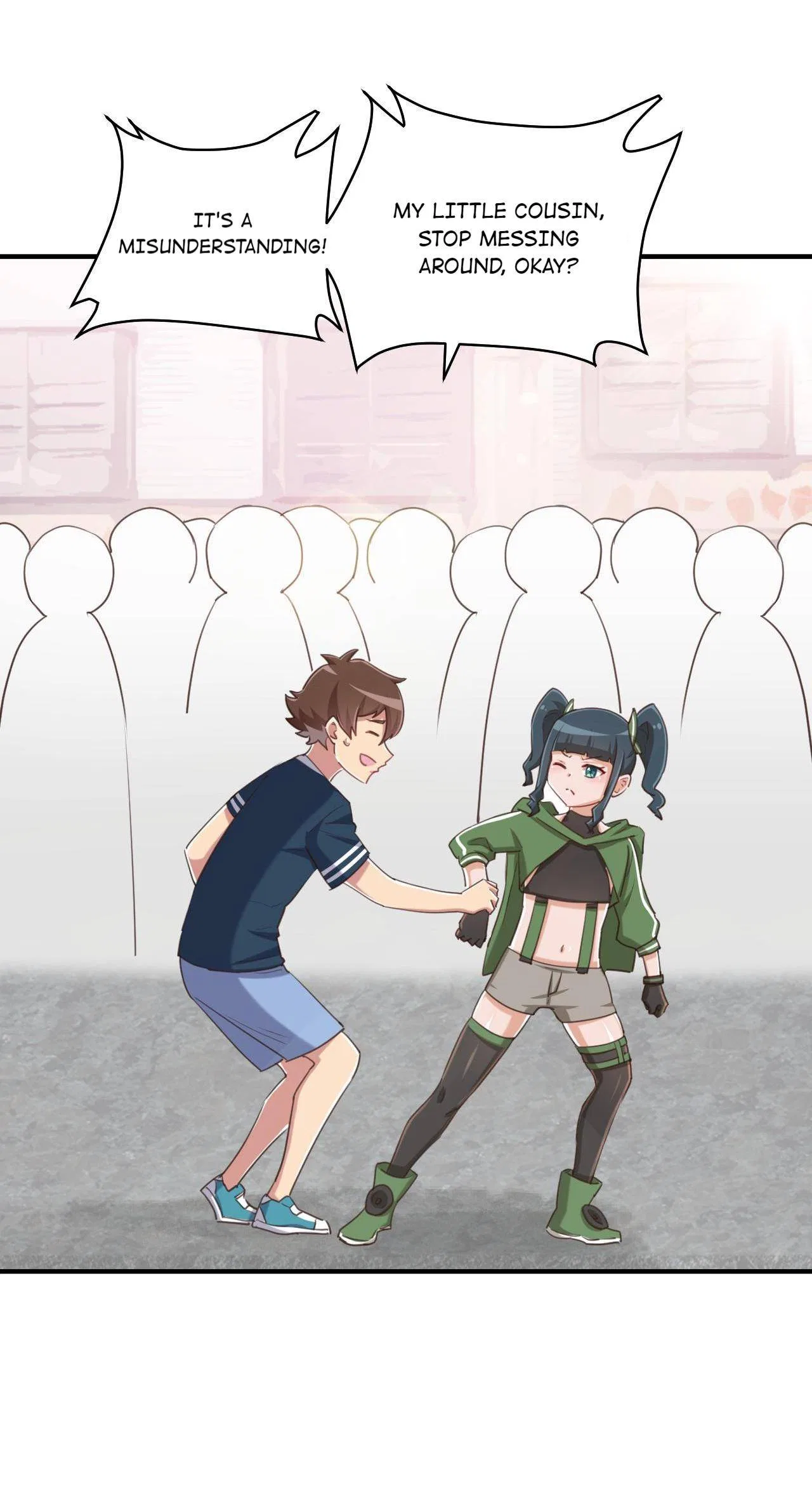 God gave me this awkward superpower, what is it for? Chapter 72 – Page 56