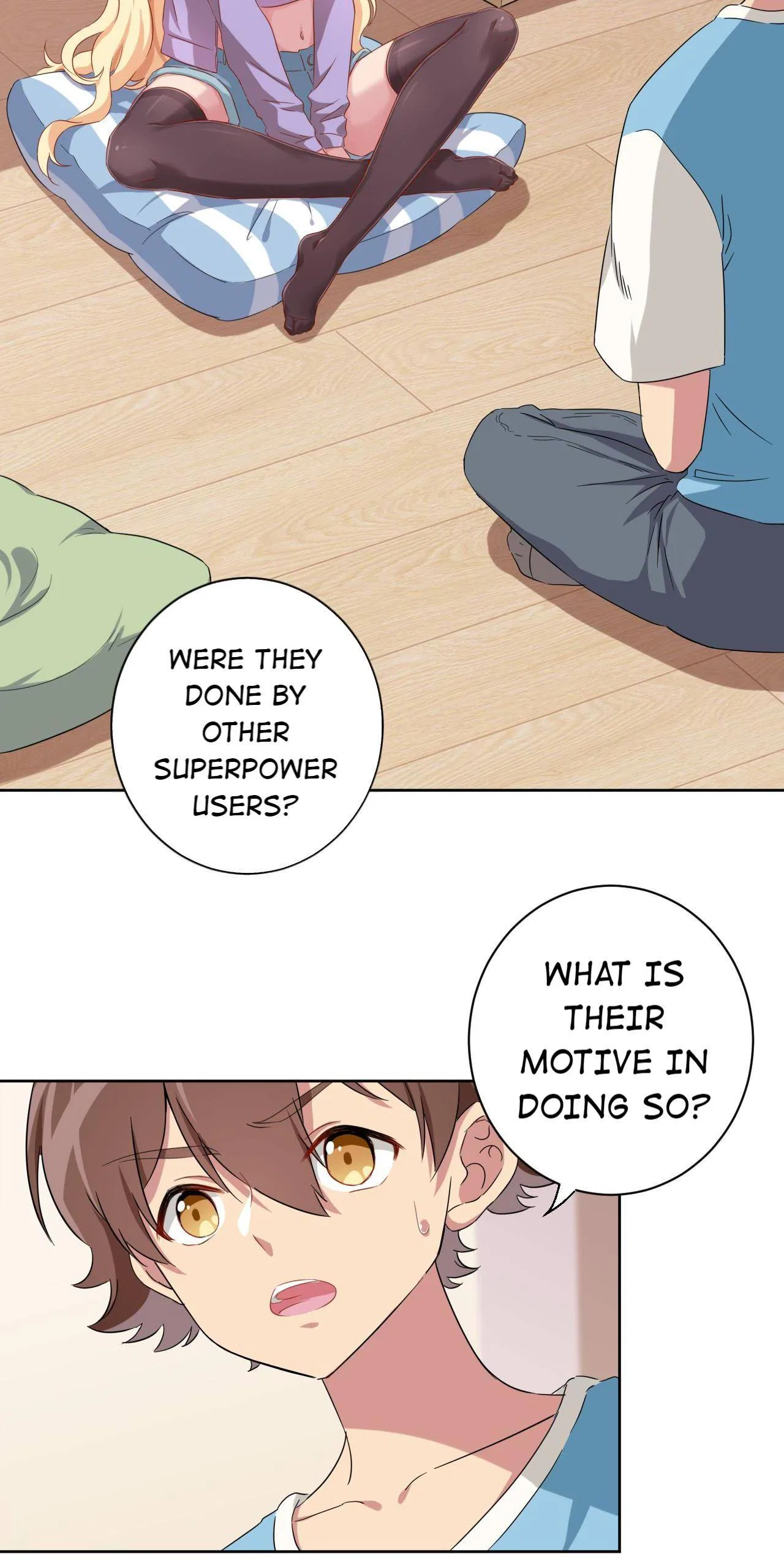 God gave me this awkward superpower, what is it for? Chapter 55 – Page 29