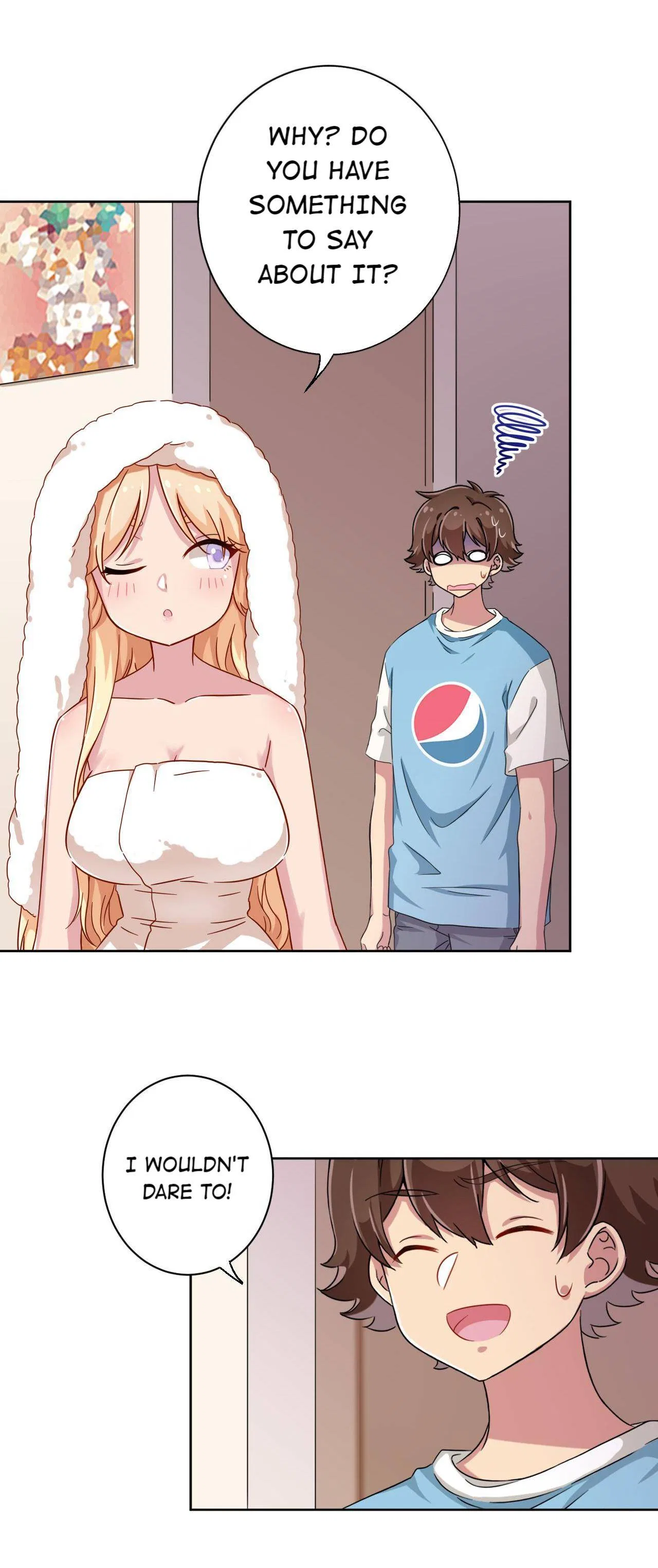 God gave me this awkward superpower, what is it for? Chapter 54 – Page 12