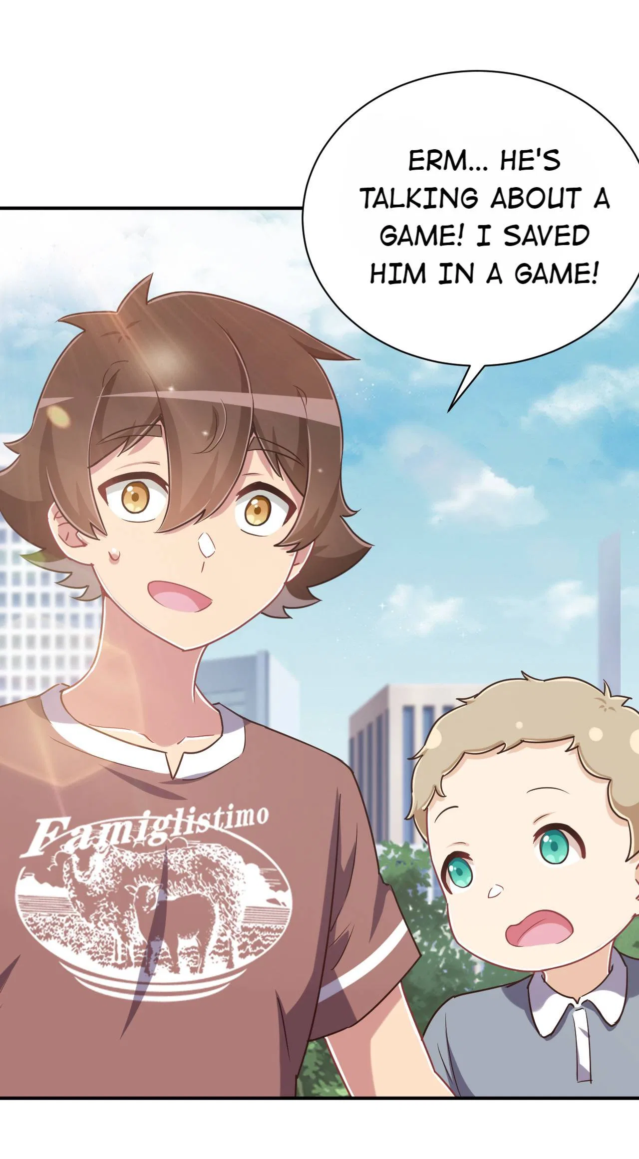 God gave me this awkward superpower, what is it for? Chapter 108 – Page 35