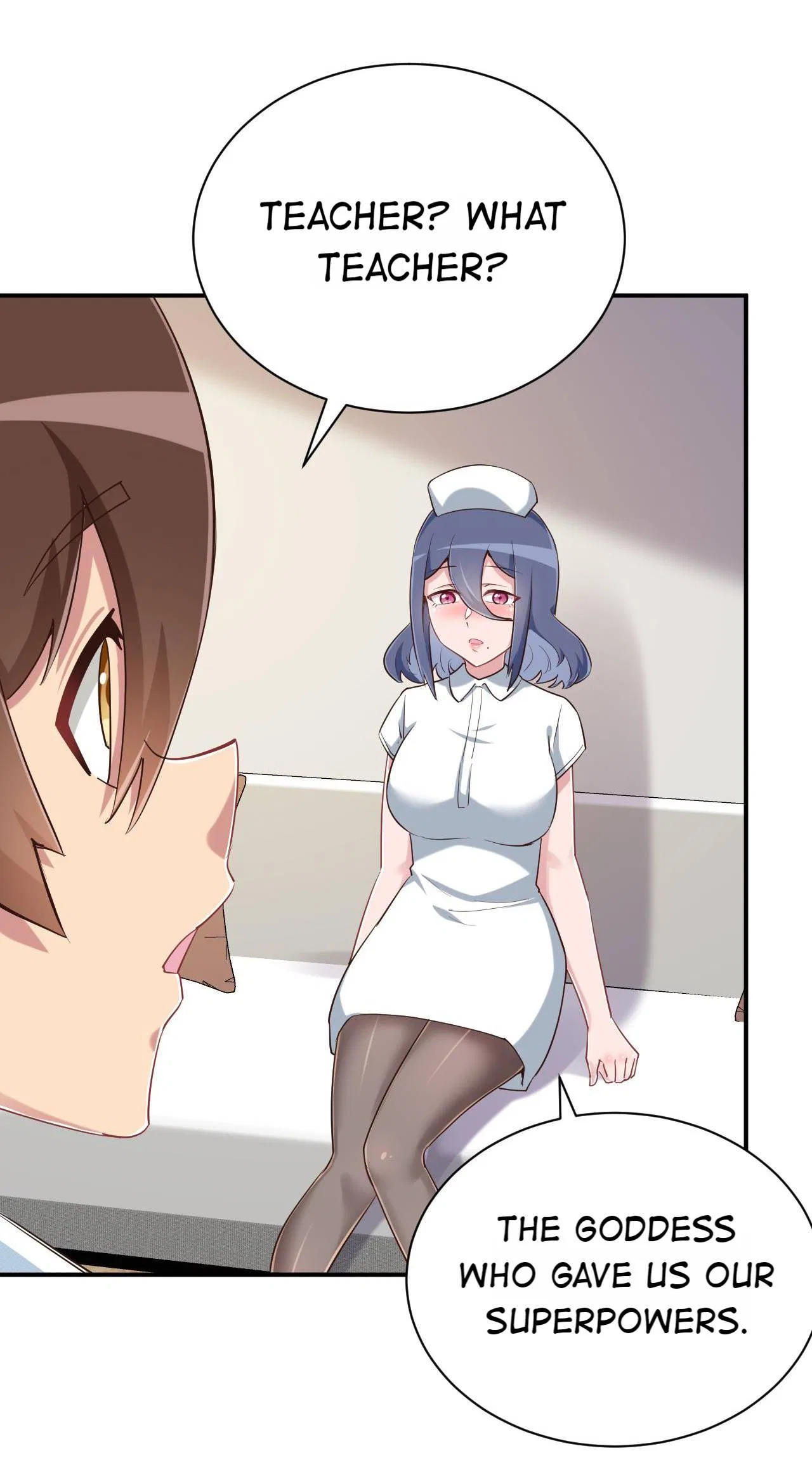 God gave me this awkward superpower, what is it for? Chapter 99 – Page 64