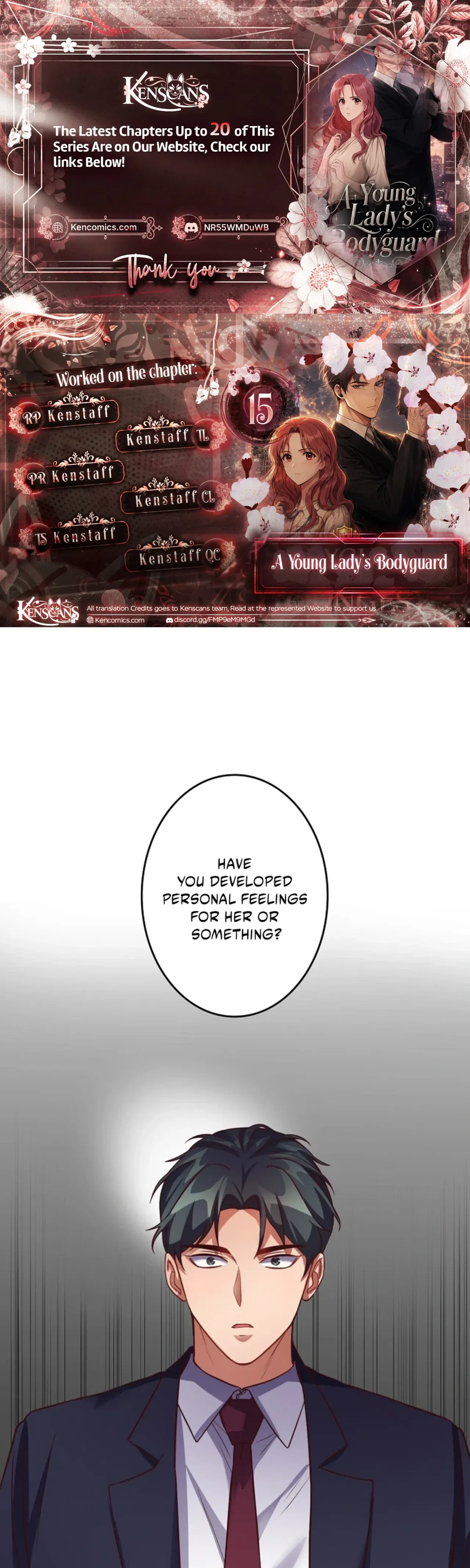A Young Lady’s Bodyguard Chapter 15 – Page 1