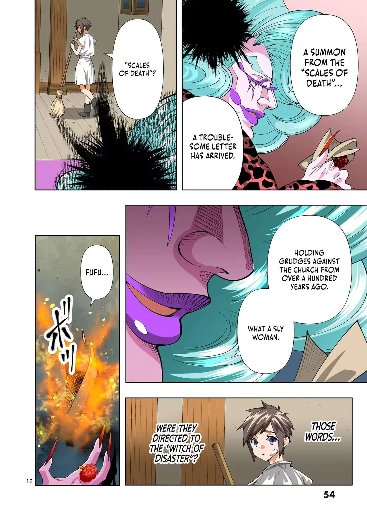 The Witch of Disaster Wants to Live Freely Chapter 37 – Page 17