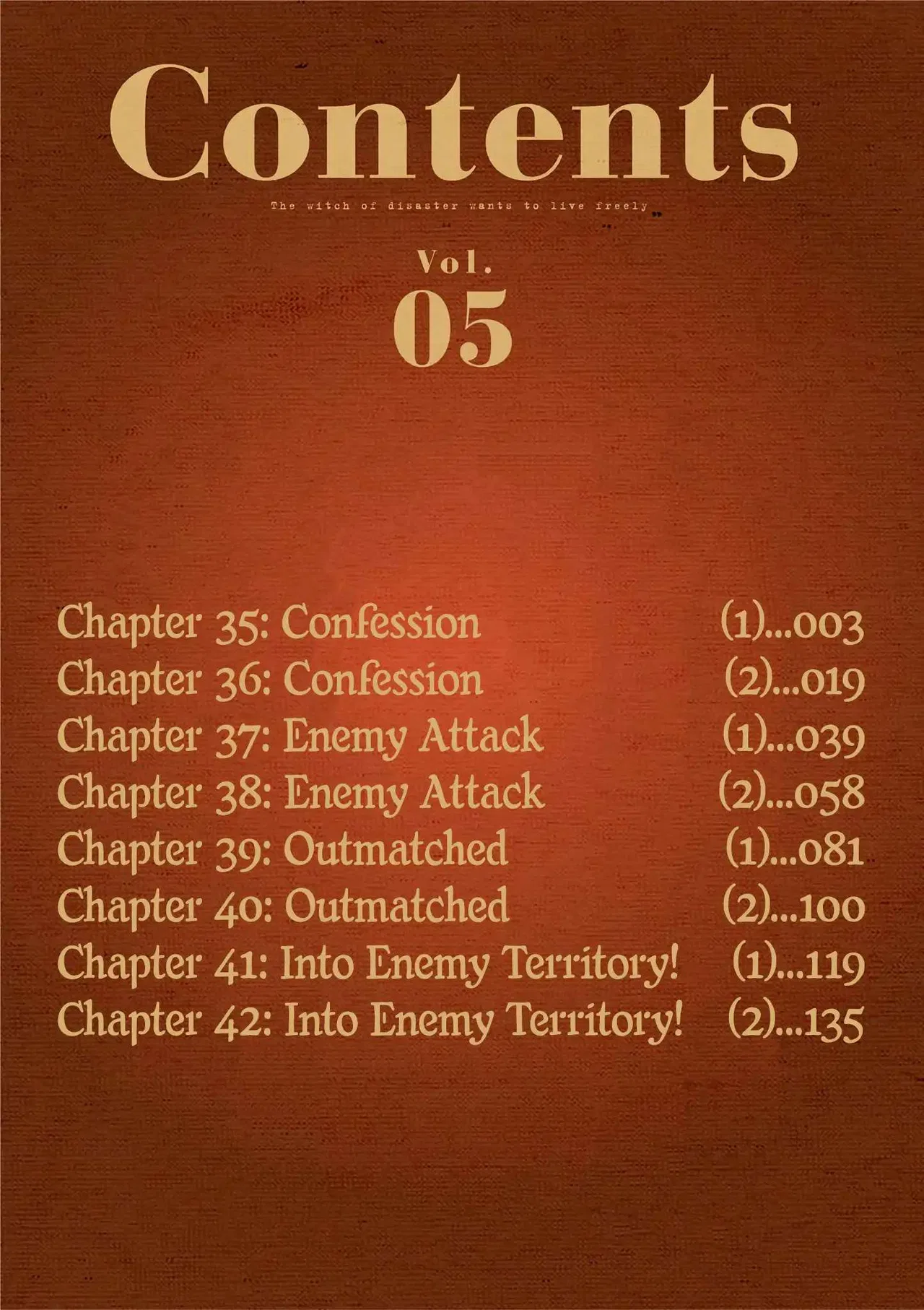 The Witch of Disaster Wants to Live Freely Chapter 35 – Page 5