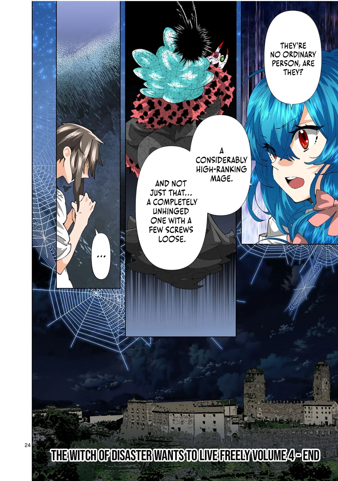 The Witch of Disaster Wants to Live Freely Chapter 34 – Page 25