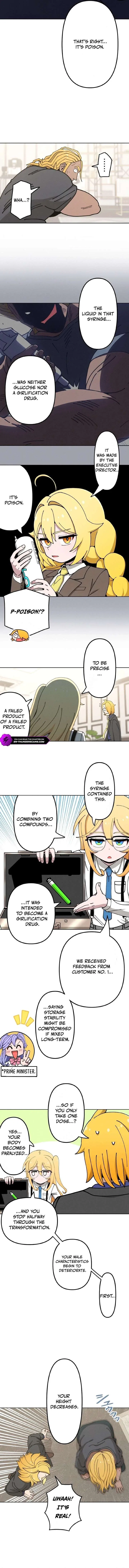 The Twin-Tailed President of the Girlification Research Lab Chapter 21 – Page 10