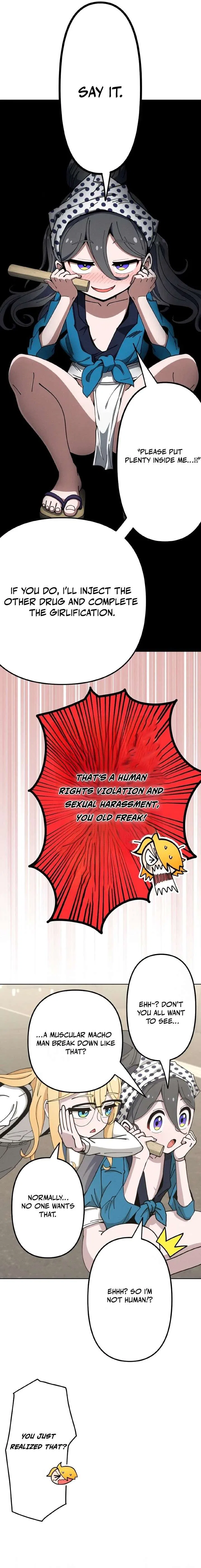 The Twin-Tailed President of the Girlification Research Lab Chapter 21 – Page 12