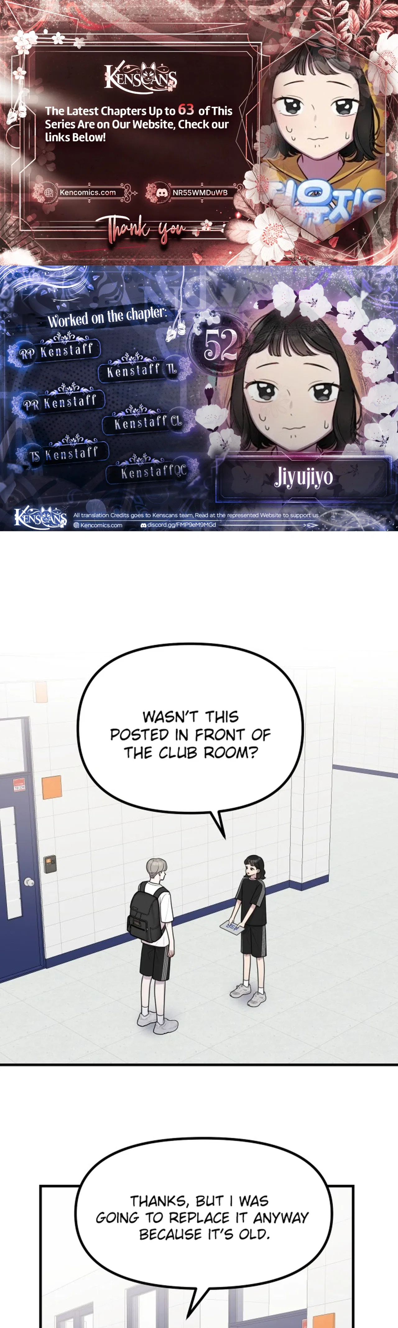 Jiyujiyo Chapter 52 – Page 1