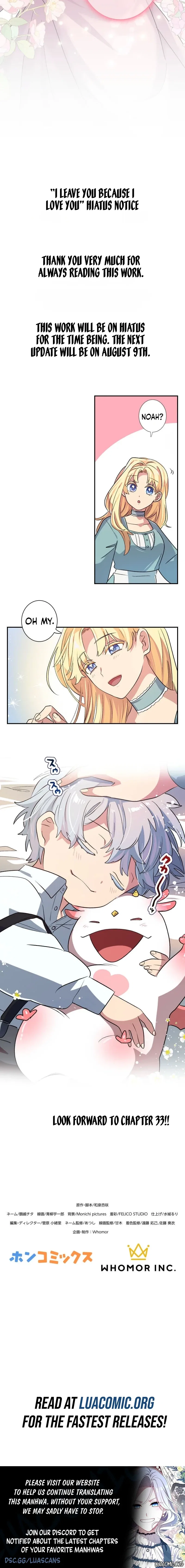 I Leave You Because I Love You Chapter 32 – Page 11