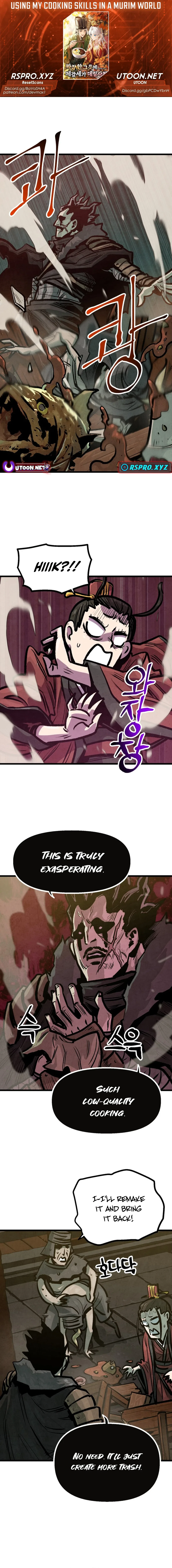 Using My Cooking Skills in a Murim World Chapter 34 – Page 1