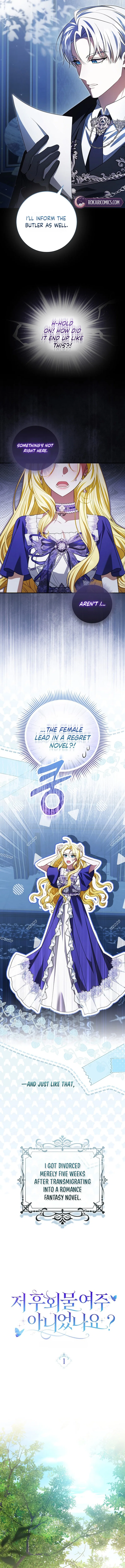 Wasn’t I the Female Lead of a Regret Novel? Chapter 1 – Page 5
