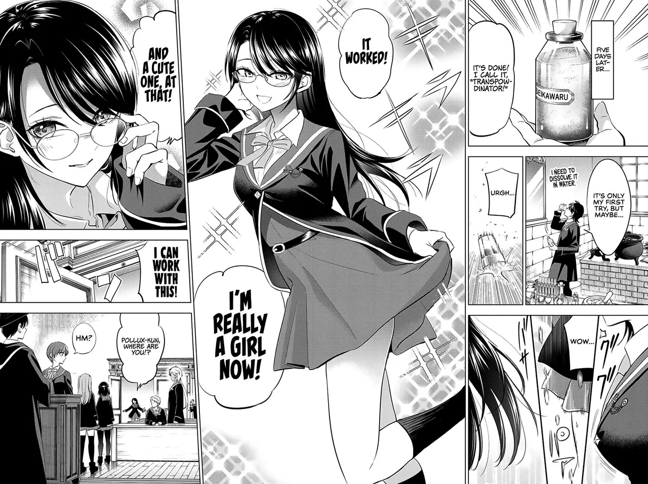 Anime – The Classroom of a Black Cat and a Witch Chapter 17 – Page 17
