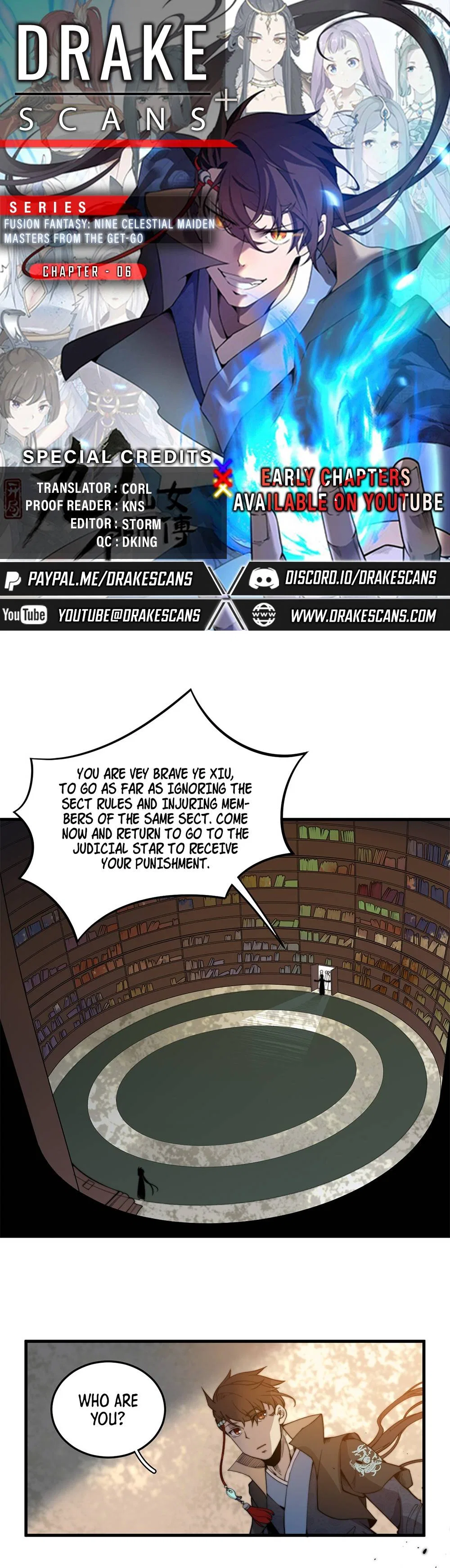 Fusion Fantasy: Nine Celestial Maiden Masters From The Get-Go Chapter 6 – Page 2