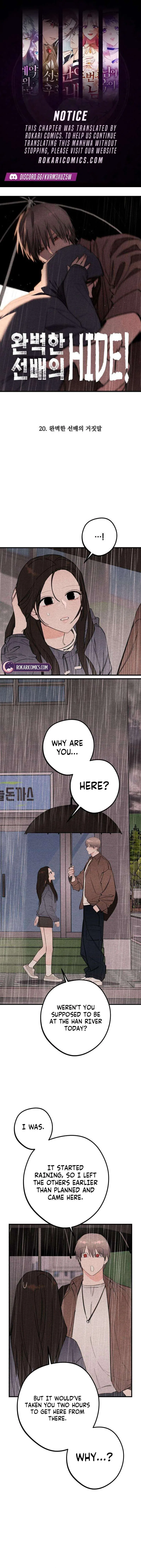 The Perfect Senior’s Secret! Chapter 20 – Page 1