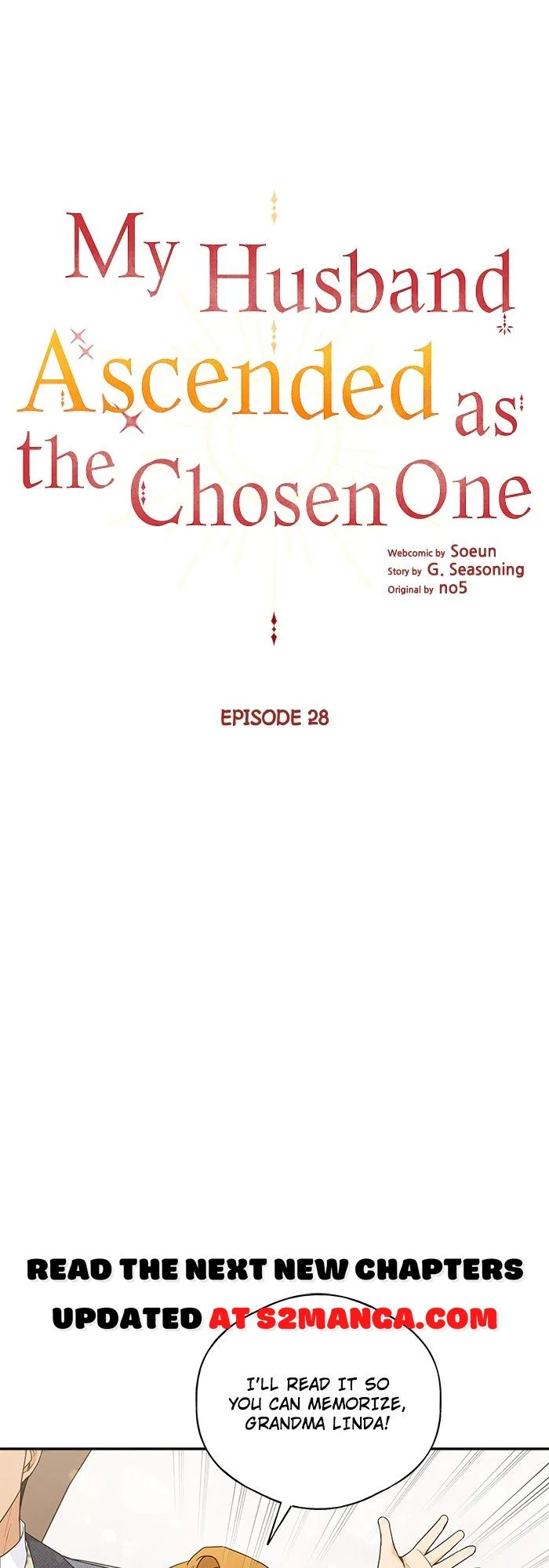 My Husband Ascended as the Chosen One Chapter 28 – Page 1