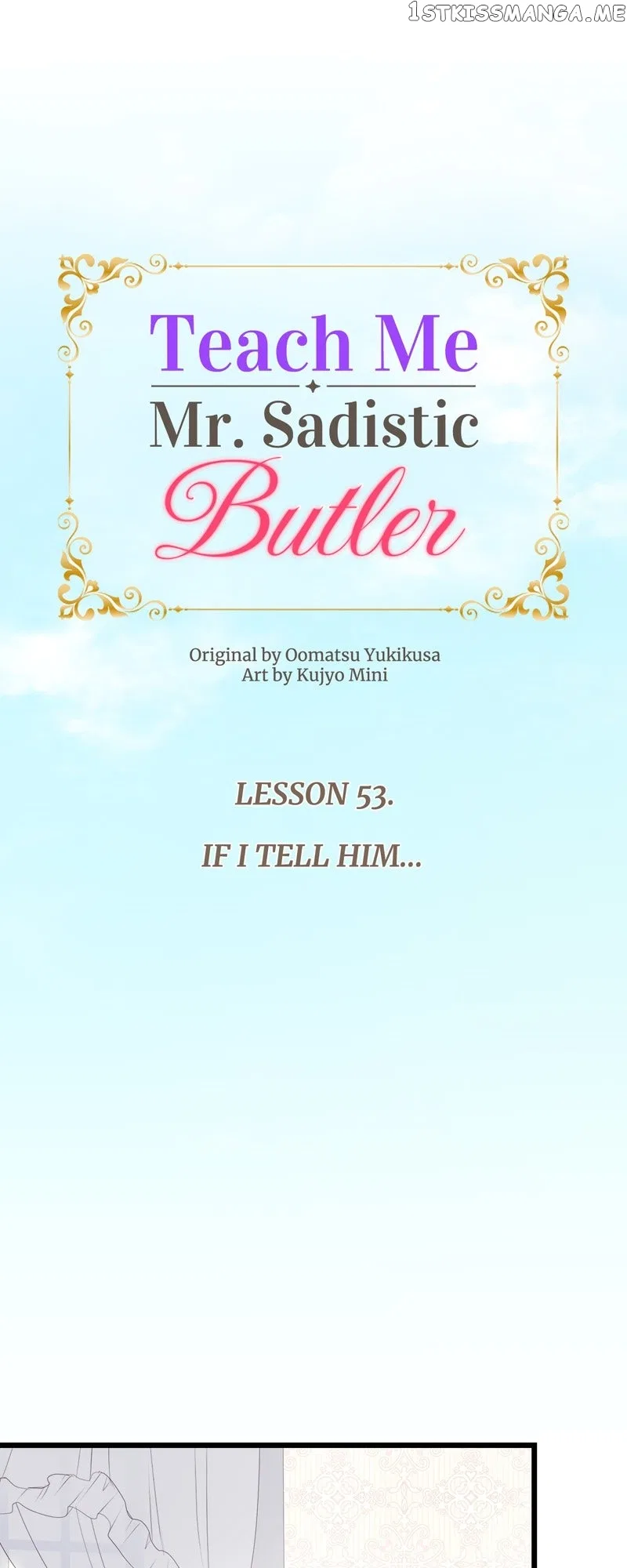 Teach Me, Mr. Sadistic Butler Chapter 53 – Page 7