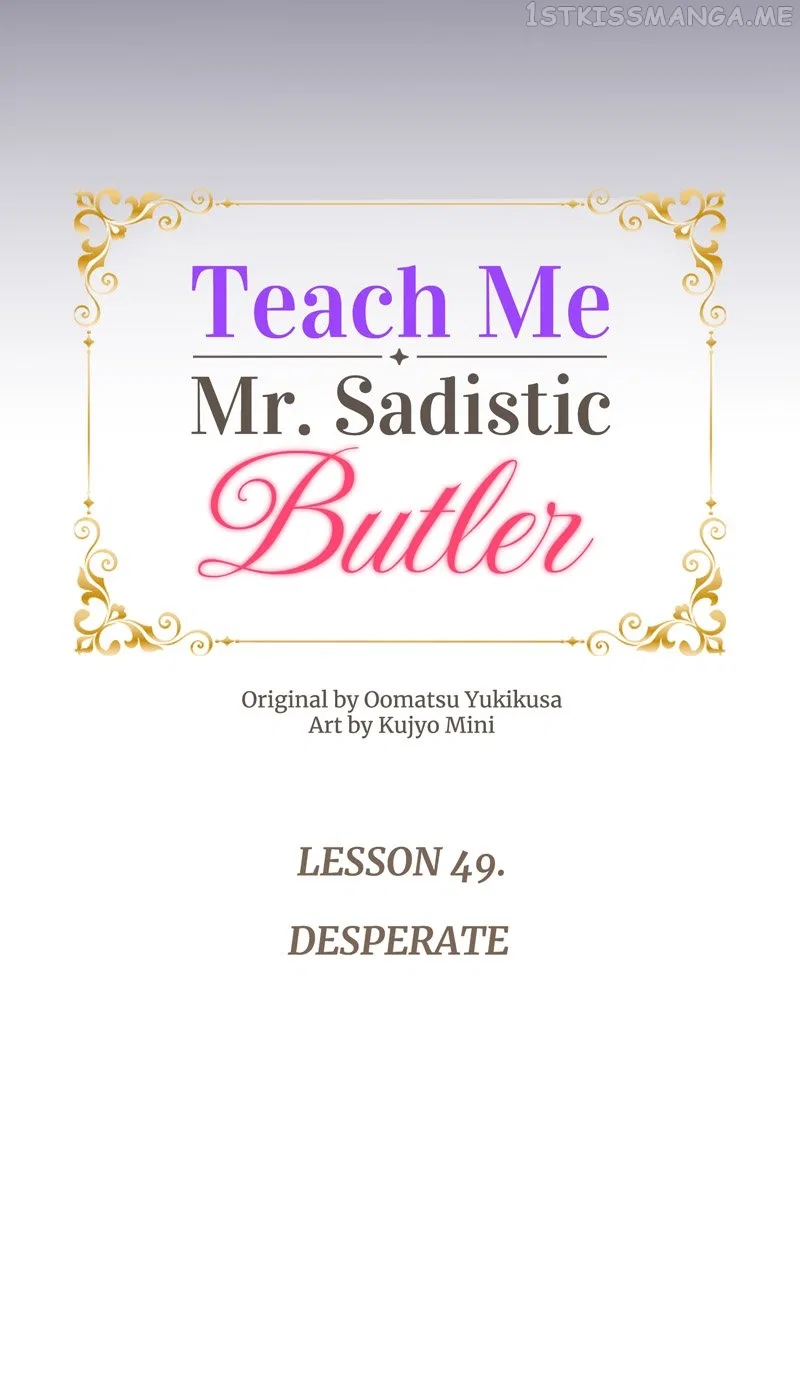 Teach Me, Mr. Sadistic Butler Chapter 49 – Page 8